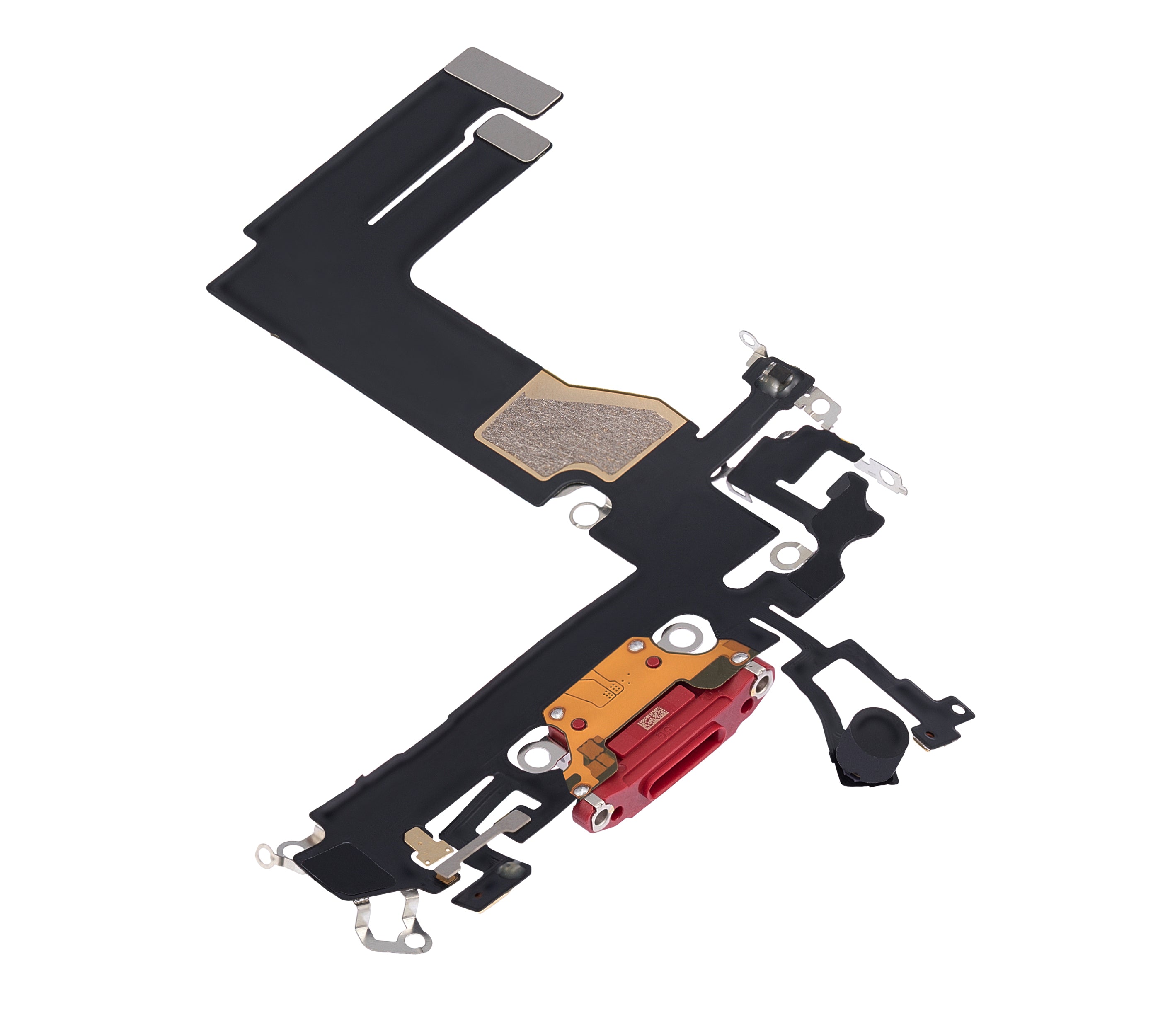 Ladebuchse-Flexkabel für iPhone 13 Mini (Aftermarket Plus) (Rot)