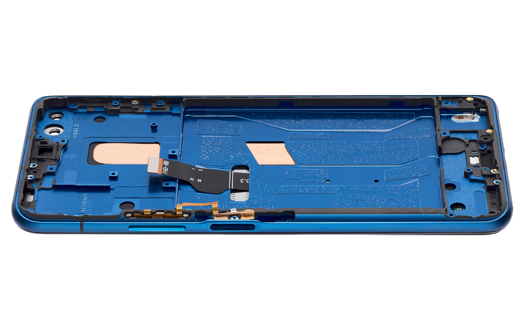 LCD Display with Frame for Huawei Nova 6 5G (Refurbished) (Blue)