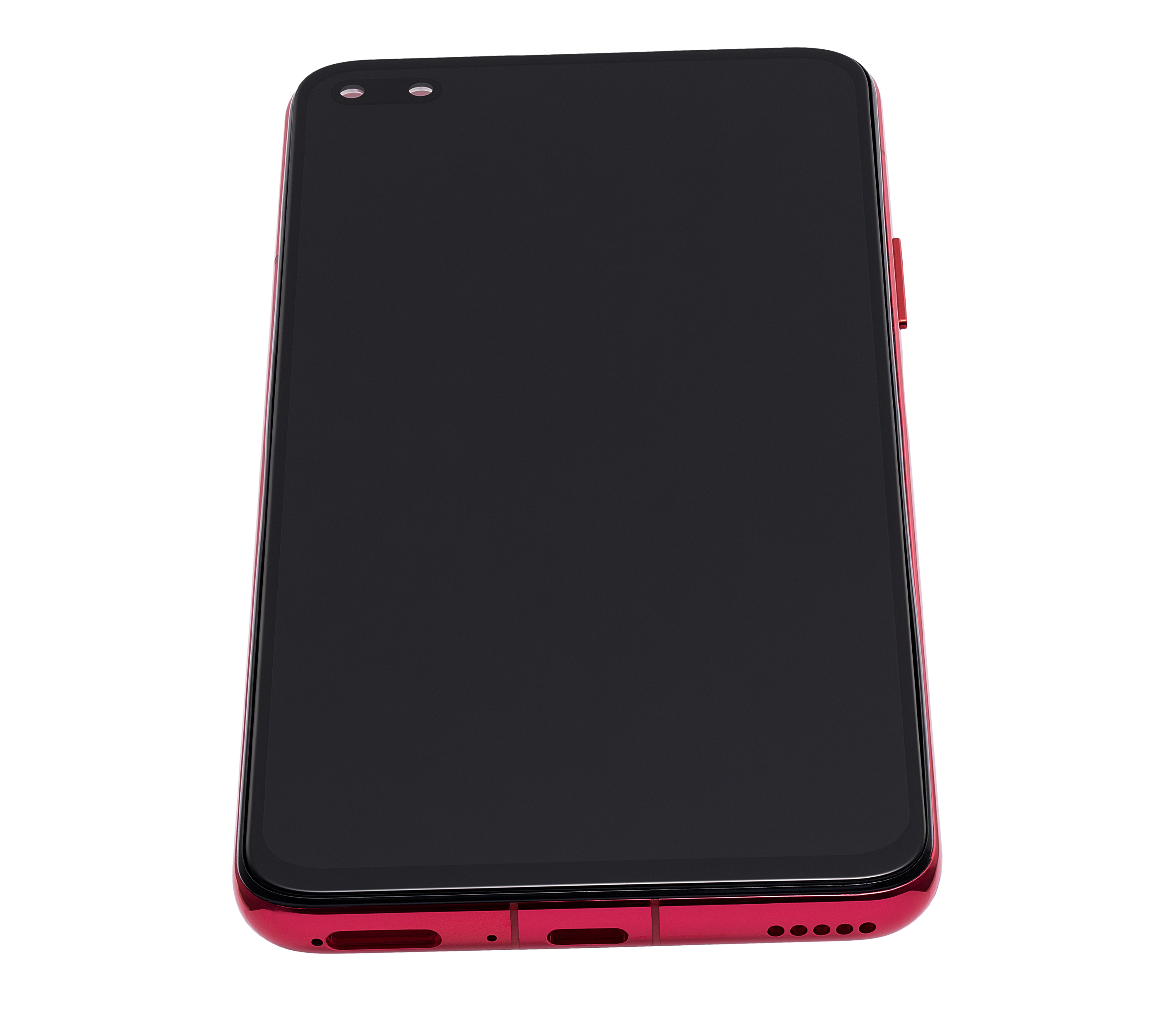 LCD Display with Frame for Huawei Nova 6 5G (Refurbished) (Red)