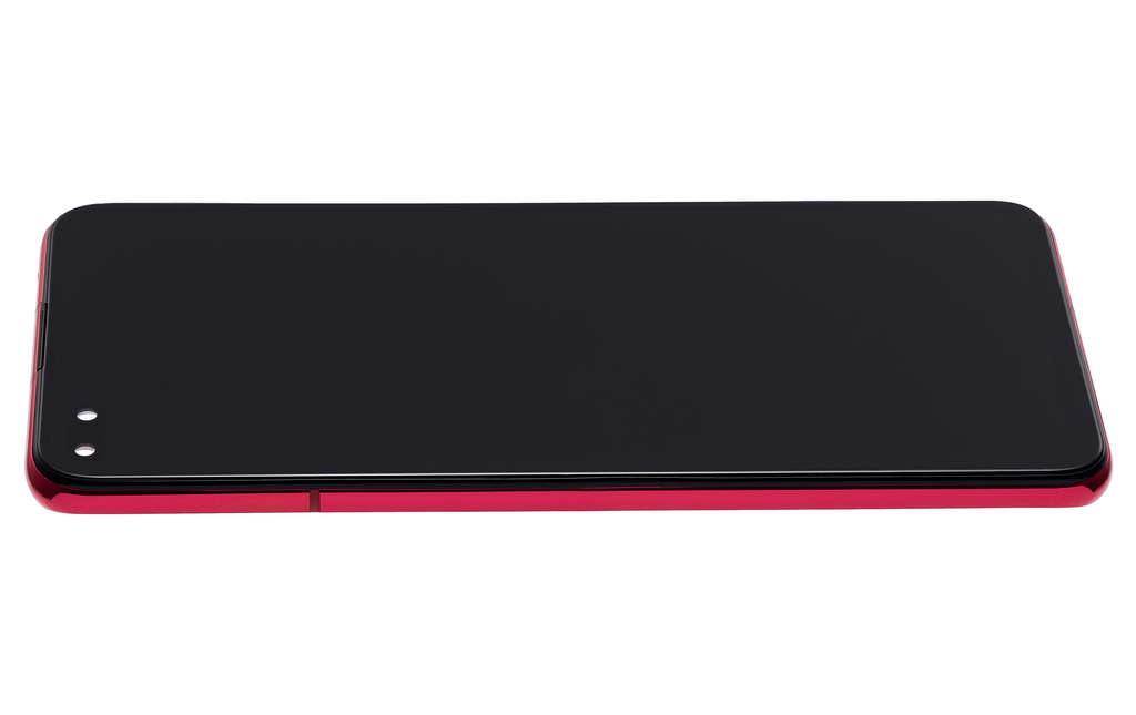 LCD Display with Frame for Huawei Nova 6 5G (Refurbished) (Red)