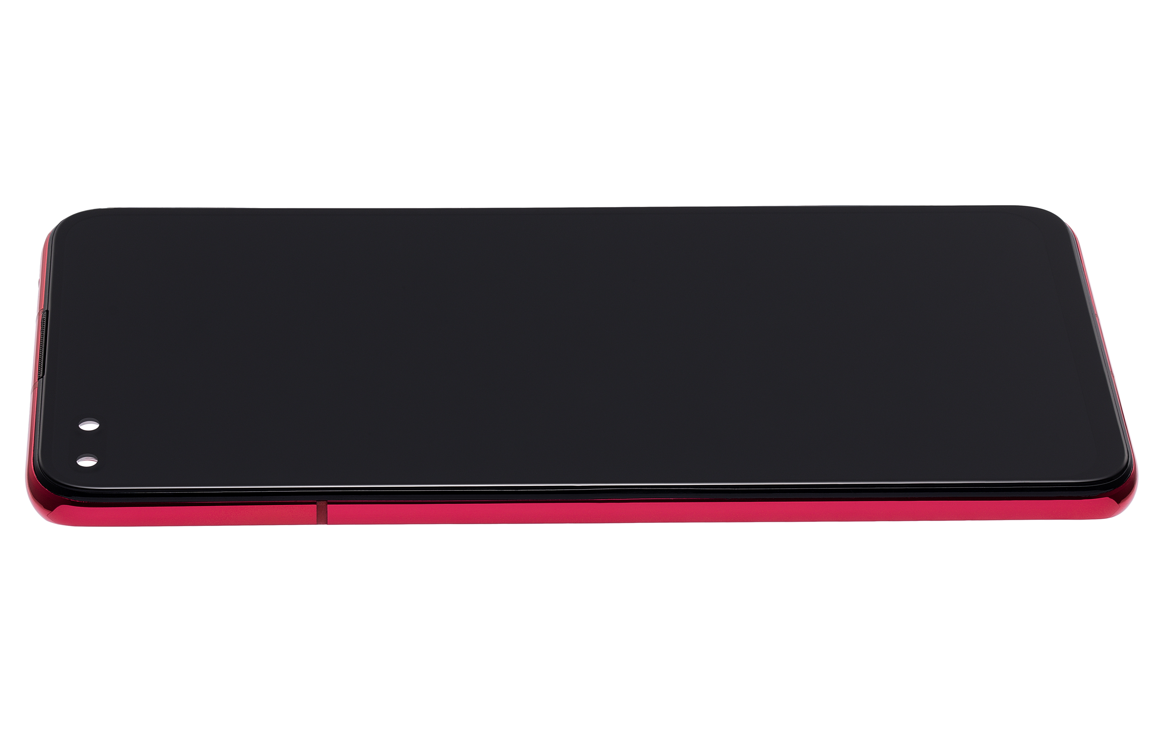 LCD Display with Frame for Huawei Nova 6 5G (Refurbished) (Red)