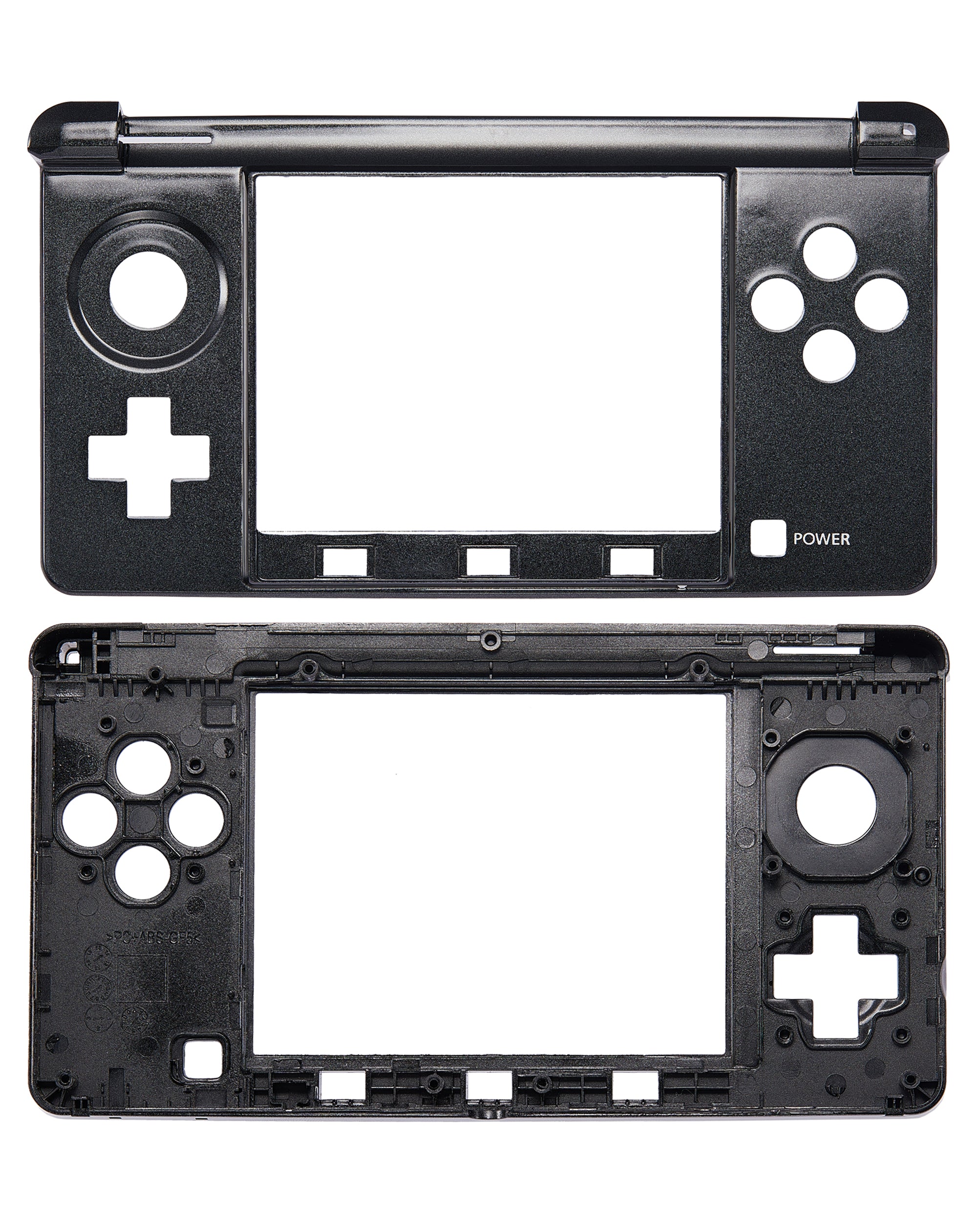 Midframe for Nintendo 3DS (Black)