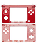 Midframe/Rahmen für Nintendo 3DS (Rot)