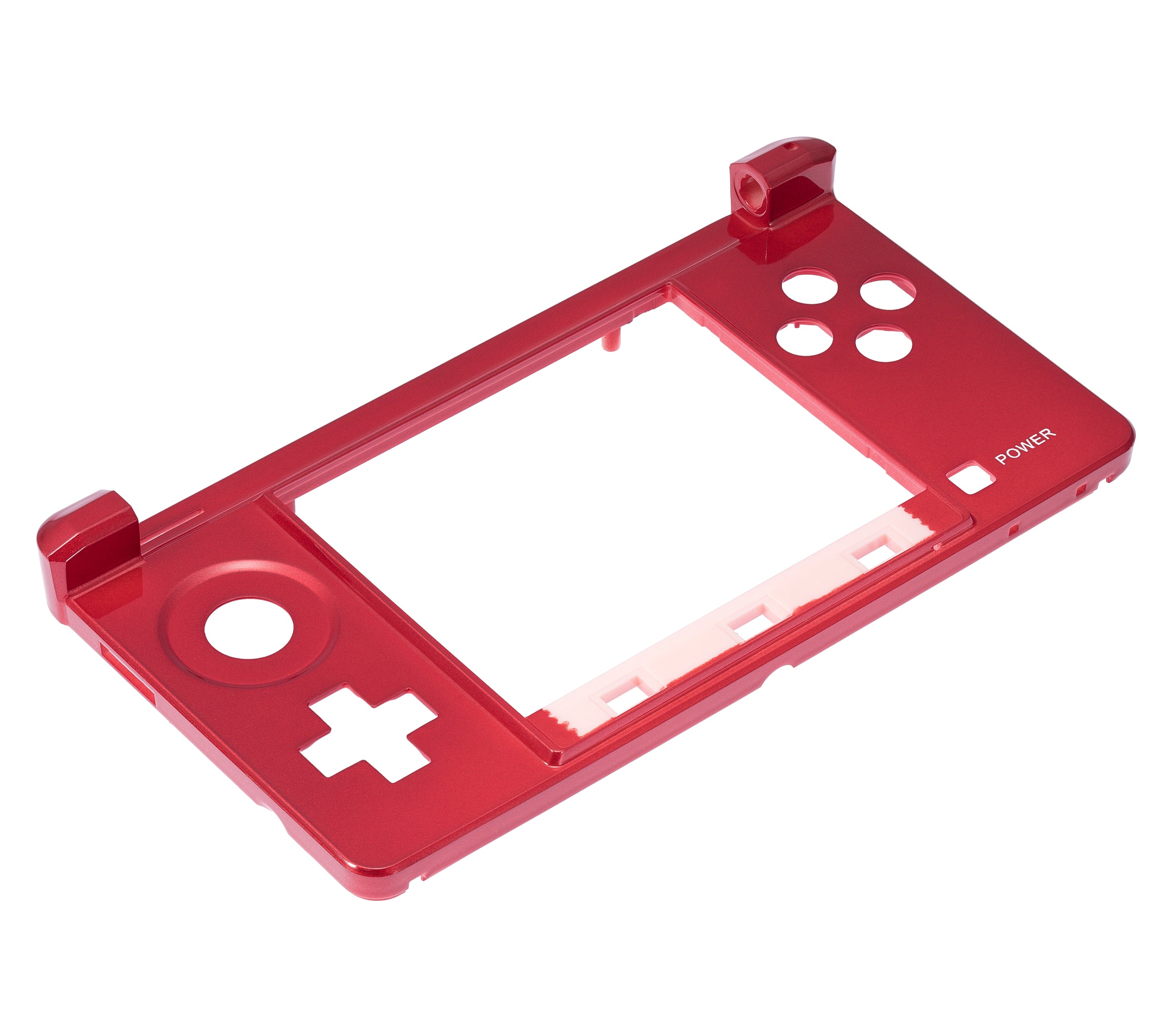 Midframe/Rahmen für Nintendo 3DS (Rot)