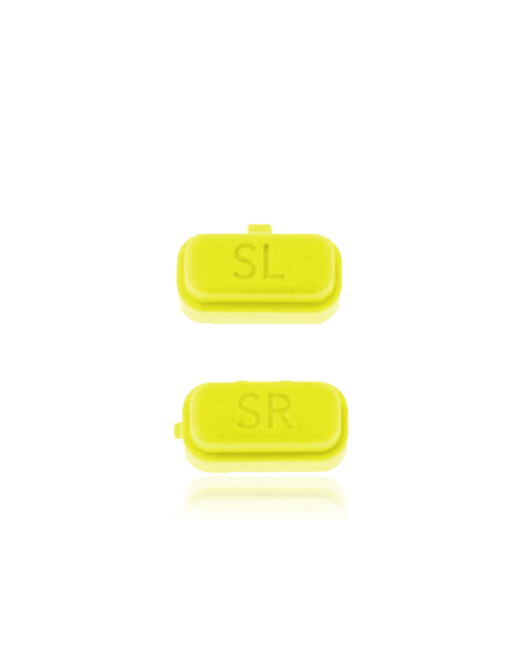 SR- und SL-Taste für Nintendo Switch Joy-Con-Controller (2er-Set, Gelb)