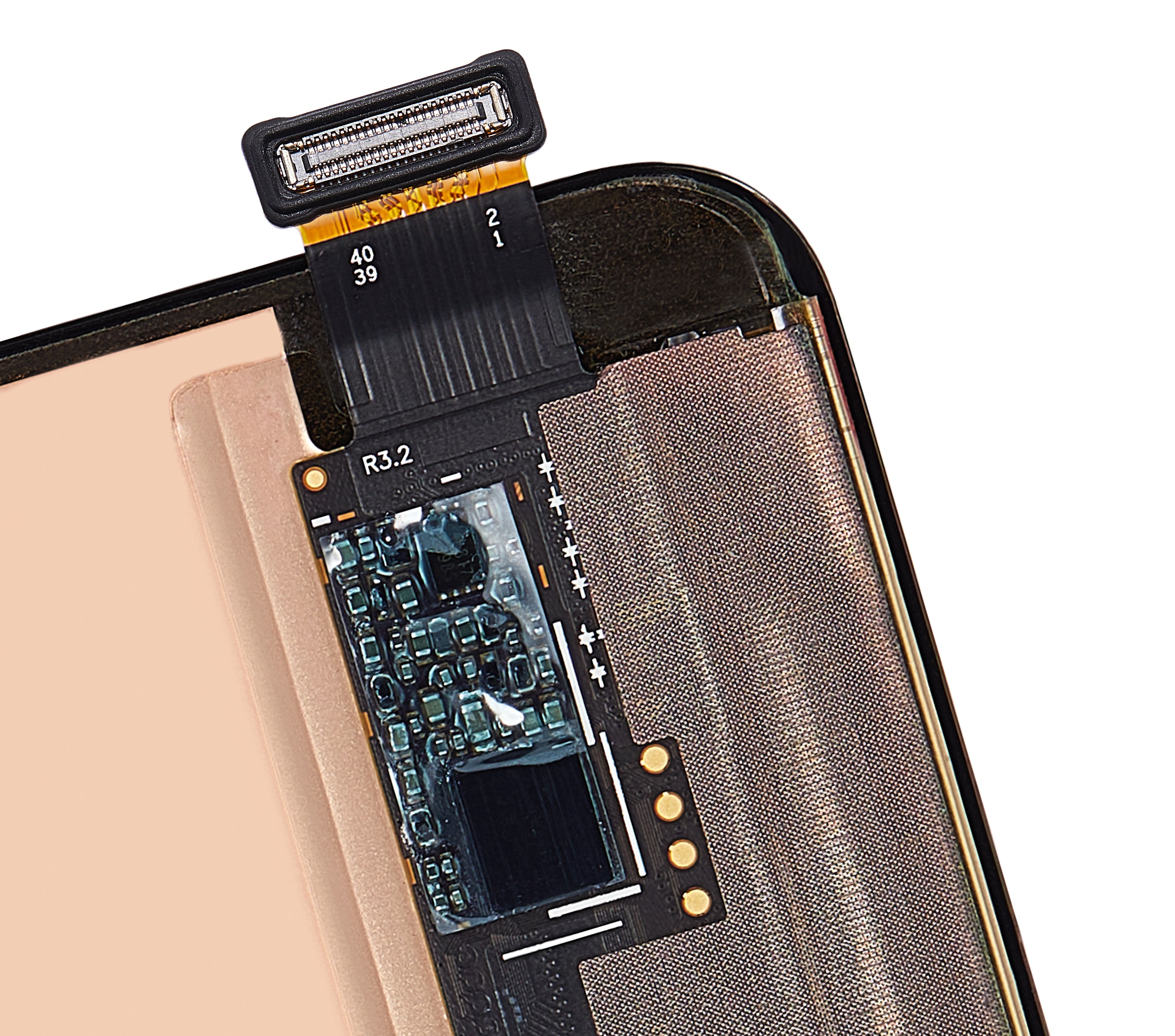 OLED-Display ohne Rahmen für OPPO Find X (Refurbished) (alle Farben)