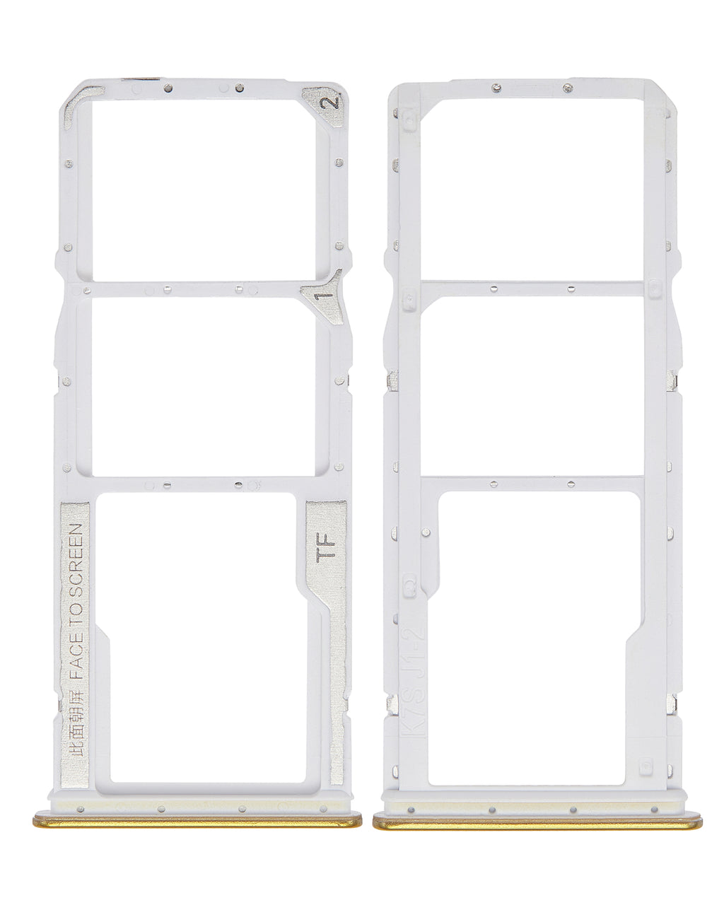 Dual SIM Card Tray for Xiaomi Redmi Note 11 (Yellow)