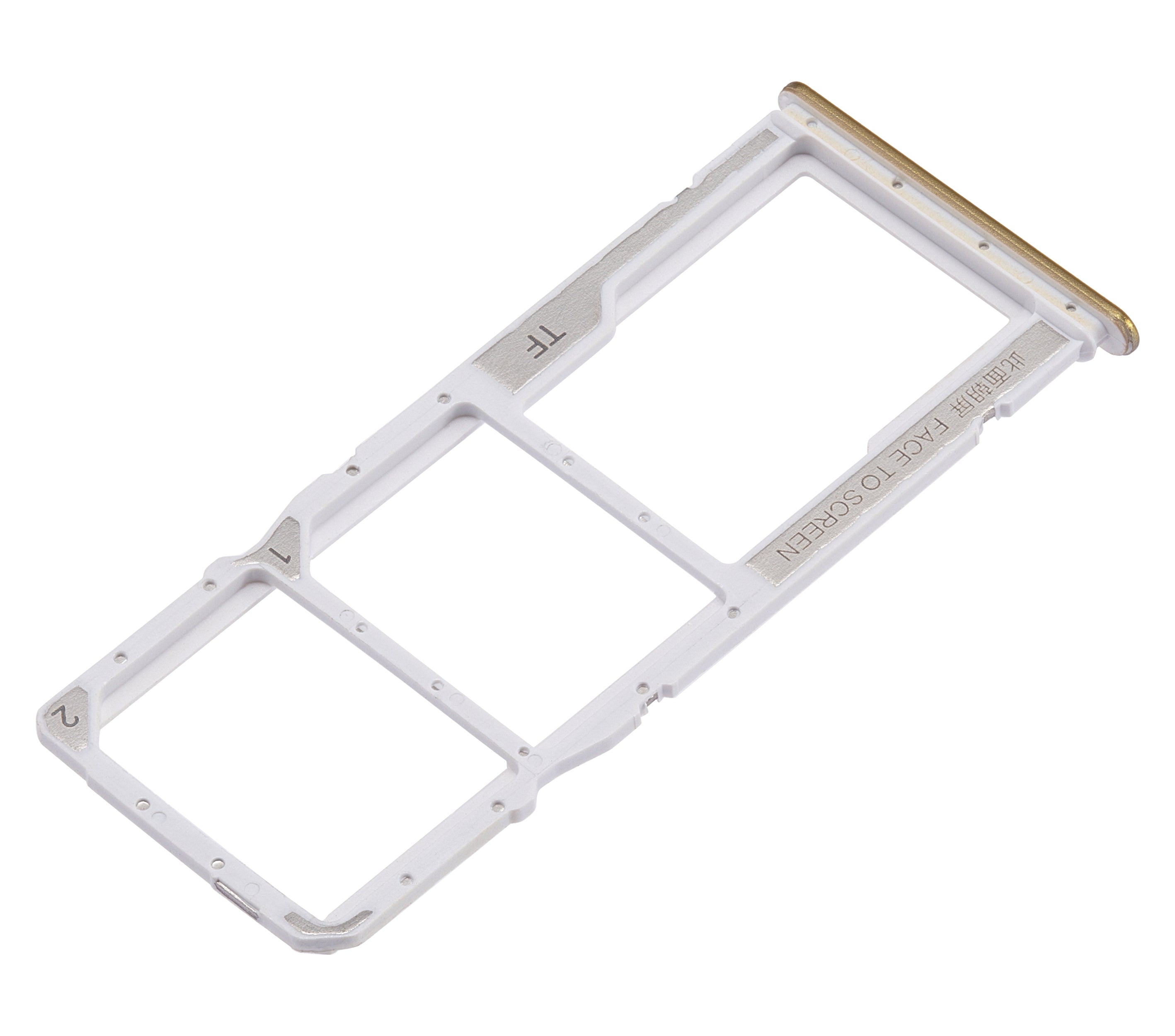 Dual SIM Card Tray for Xiaomi Redmi Note 11 (Yellow)