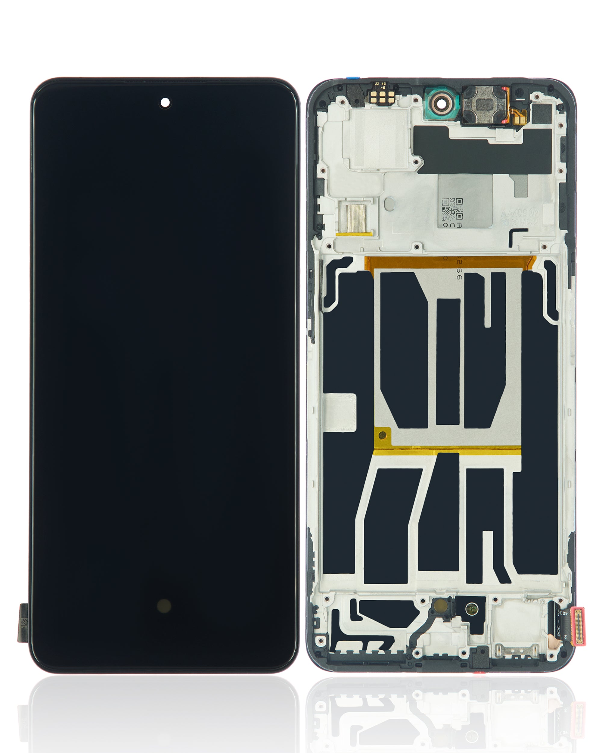 OLED-Display mit Rahmen für OnePlus ACE (Refurbished) (Alle Farben)