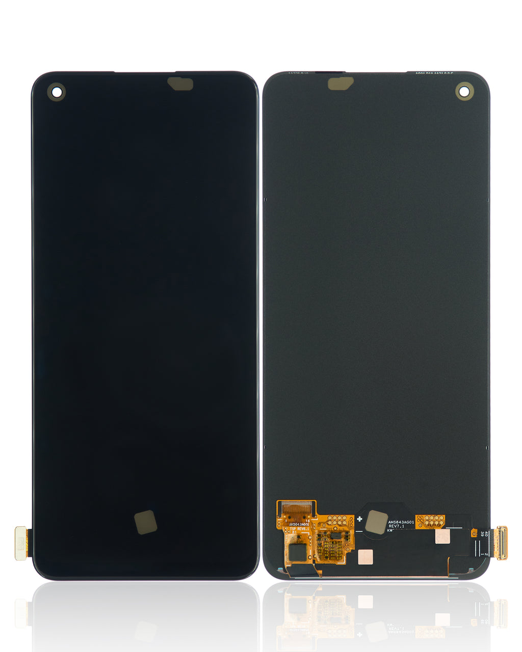OLED-Display ohne Rahmen für OnePlus Nord CE 2 5G (Refurbished) (Alle Farben)