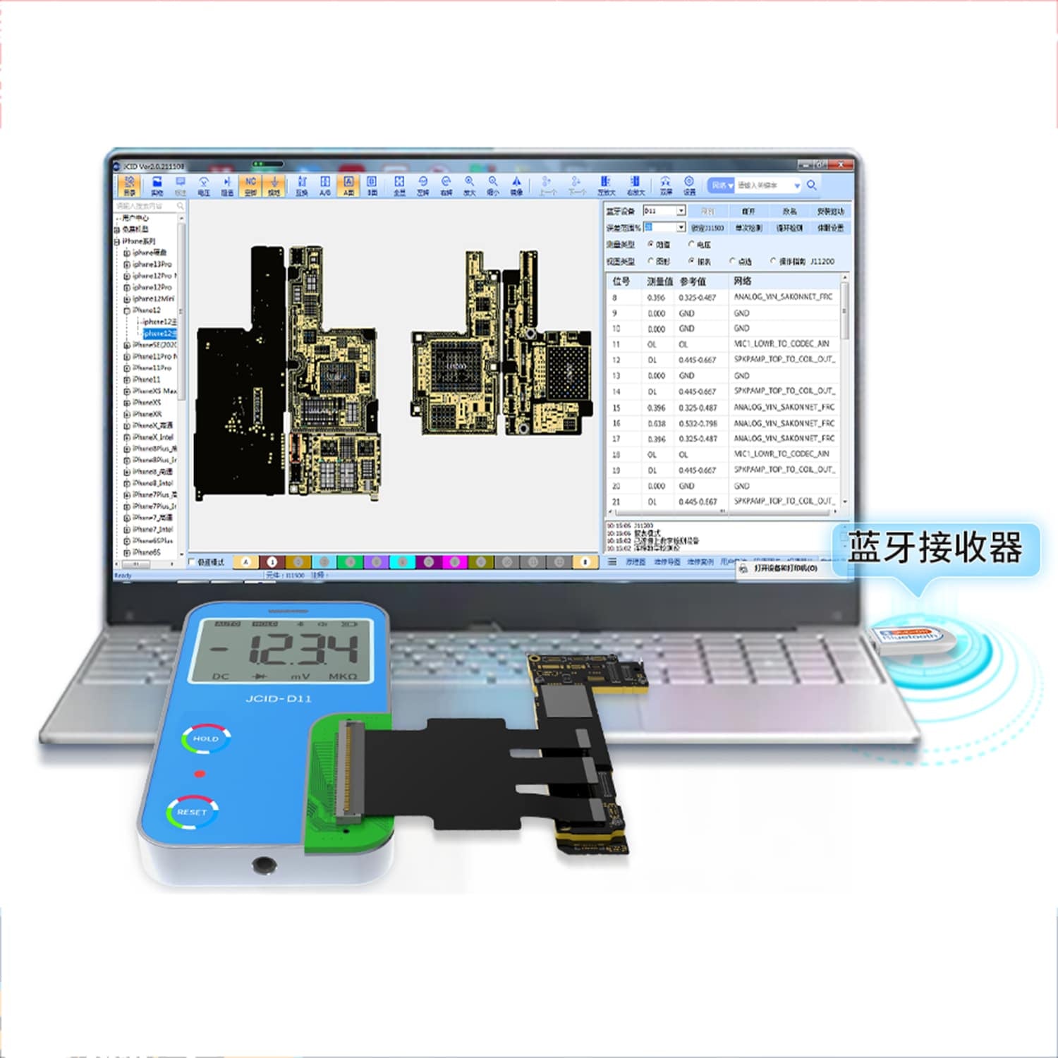 D11 Multifunktionaler Digitaldetektor (JCID)