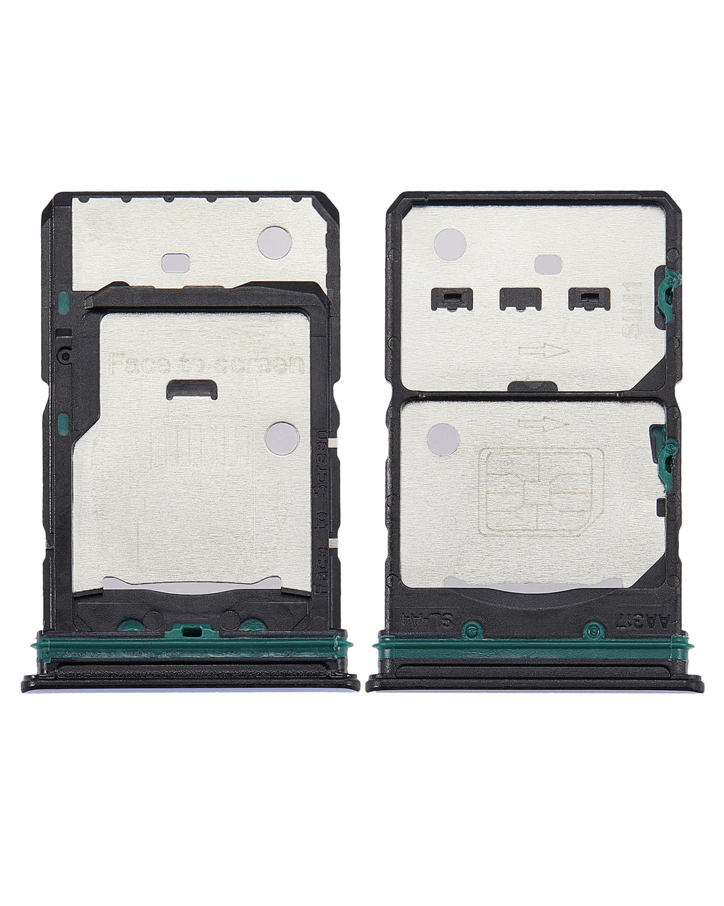 Dual-SIM-Kartenträger für OPPO Reno7 5G (Startrails Blue)