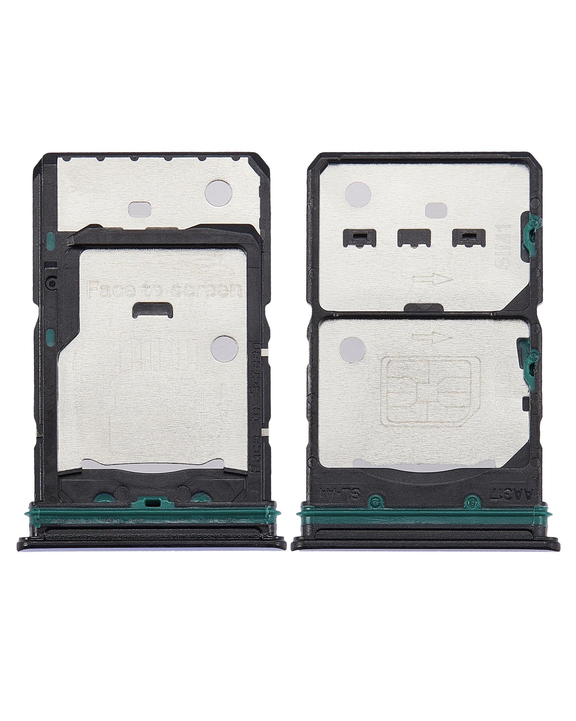 Dual-SIM-Kartenträger für OPPO Reno7 5G (Startrails Blue)