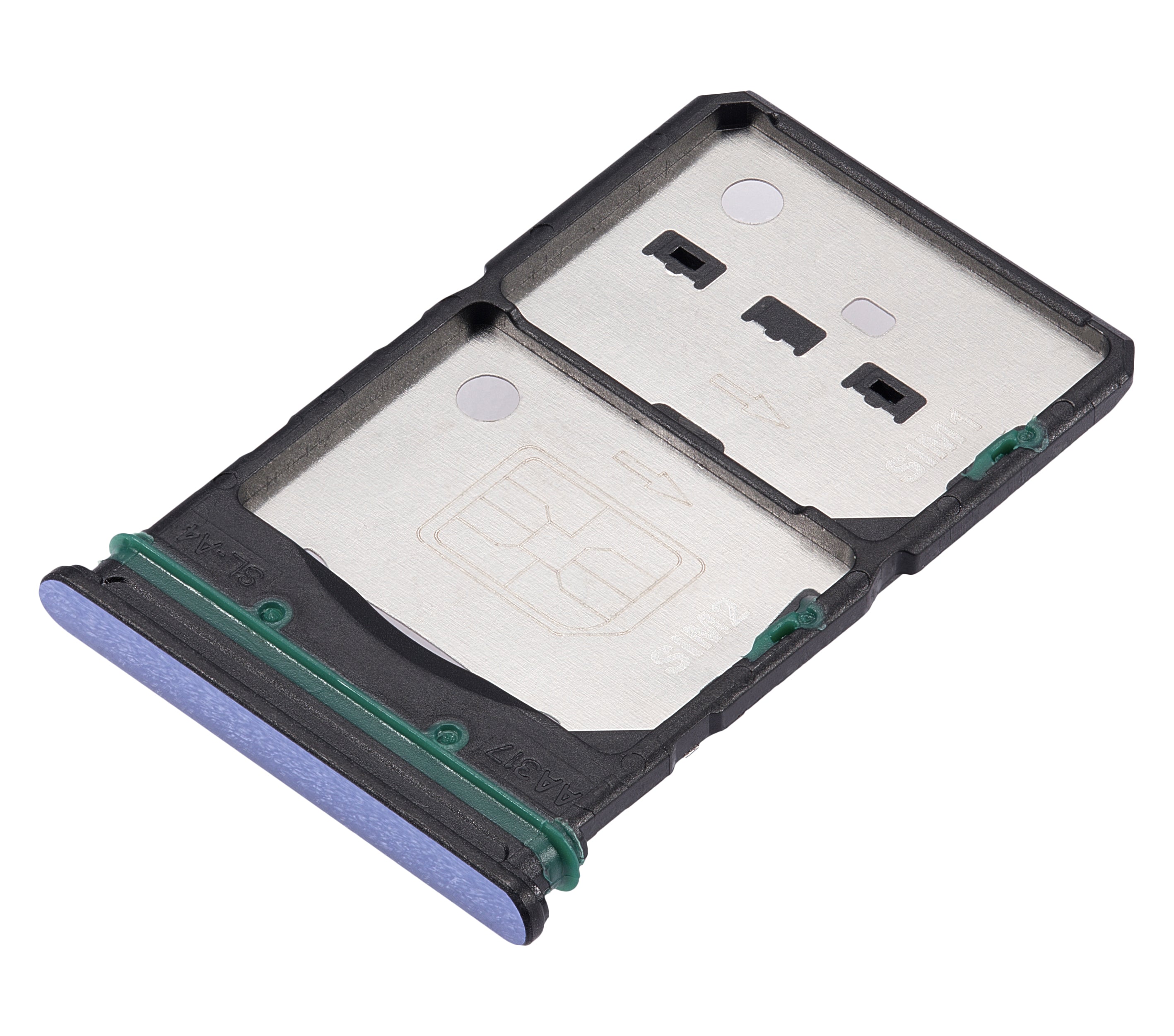 Dual-SIM-Kartenträger für OPPO Reno7 5G (Startrails Blue)