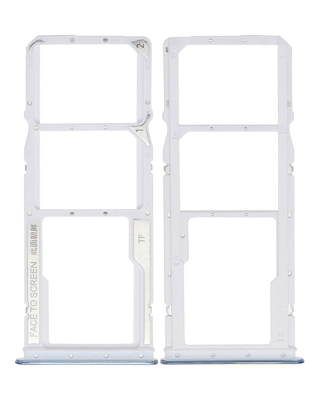 Dual-SIM-Kartenfach für Xiaomi Redmi Note 10 Pro (Glacier Blue)