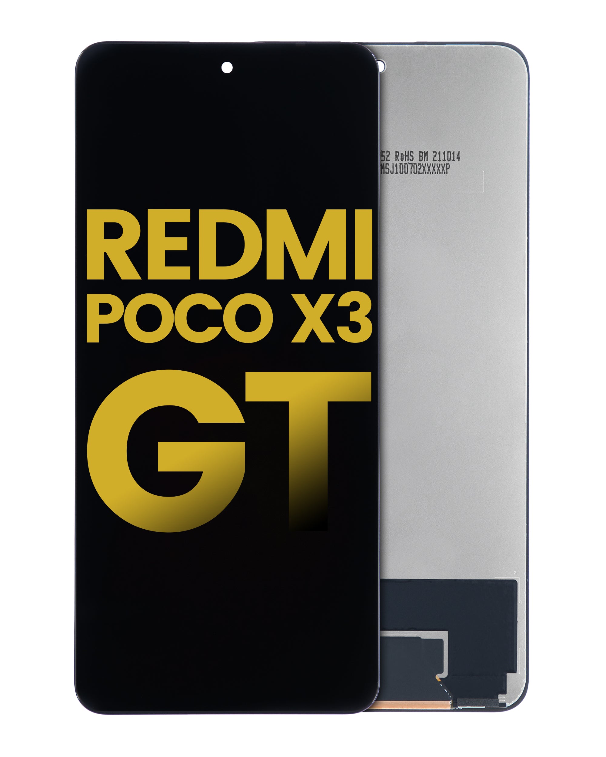 LCD-Display ohne Rahmen für Xiaomi Redmi Poco X3 GT (Refurbished) (Alle Farben)