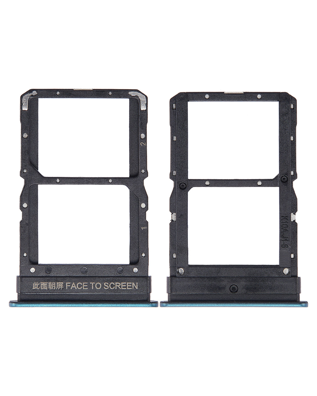 Dual SIM Card Holder for Xiaomi Poco X3 GT (Wave Blue)
