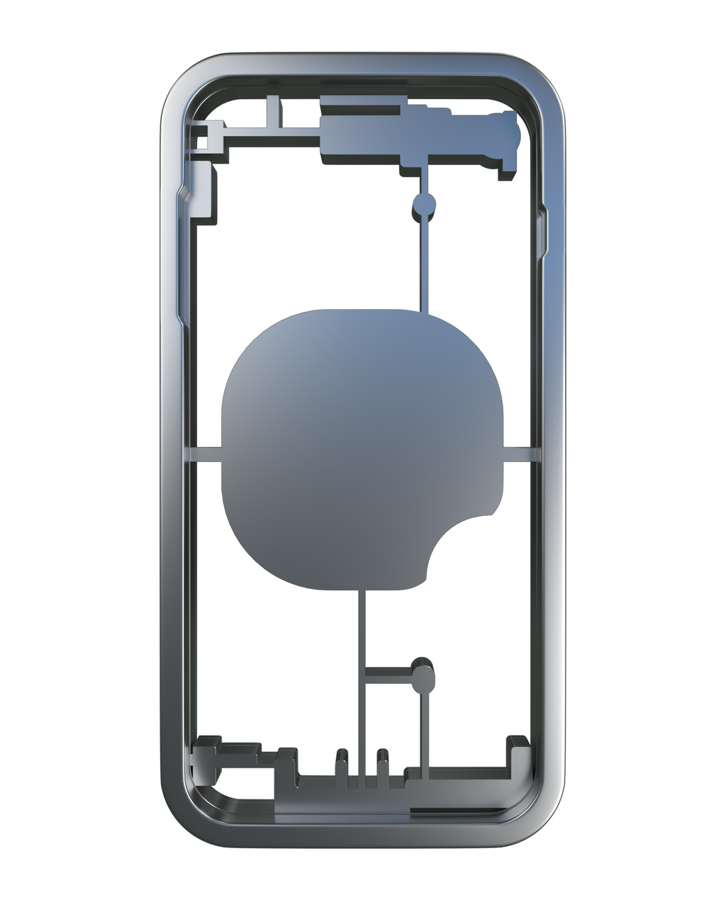 Laser Pod Schutzform für iPhone 8