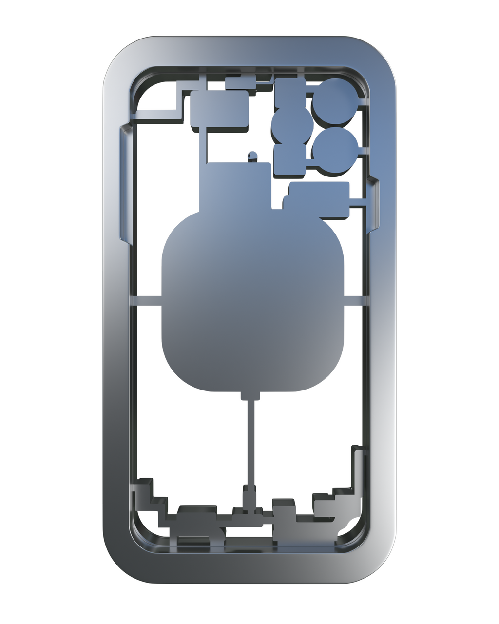 Laser Pod Schutzform für iPhone 11 Pro