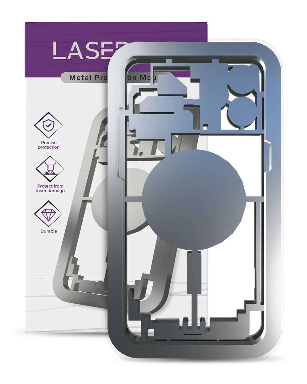 Laser Pod Schutzform für iPhone 12 Pro Max
