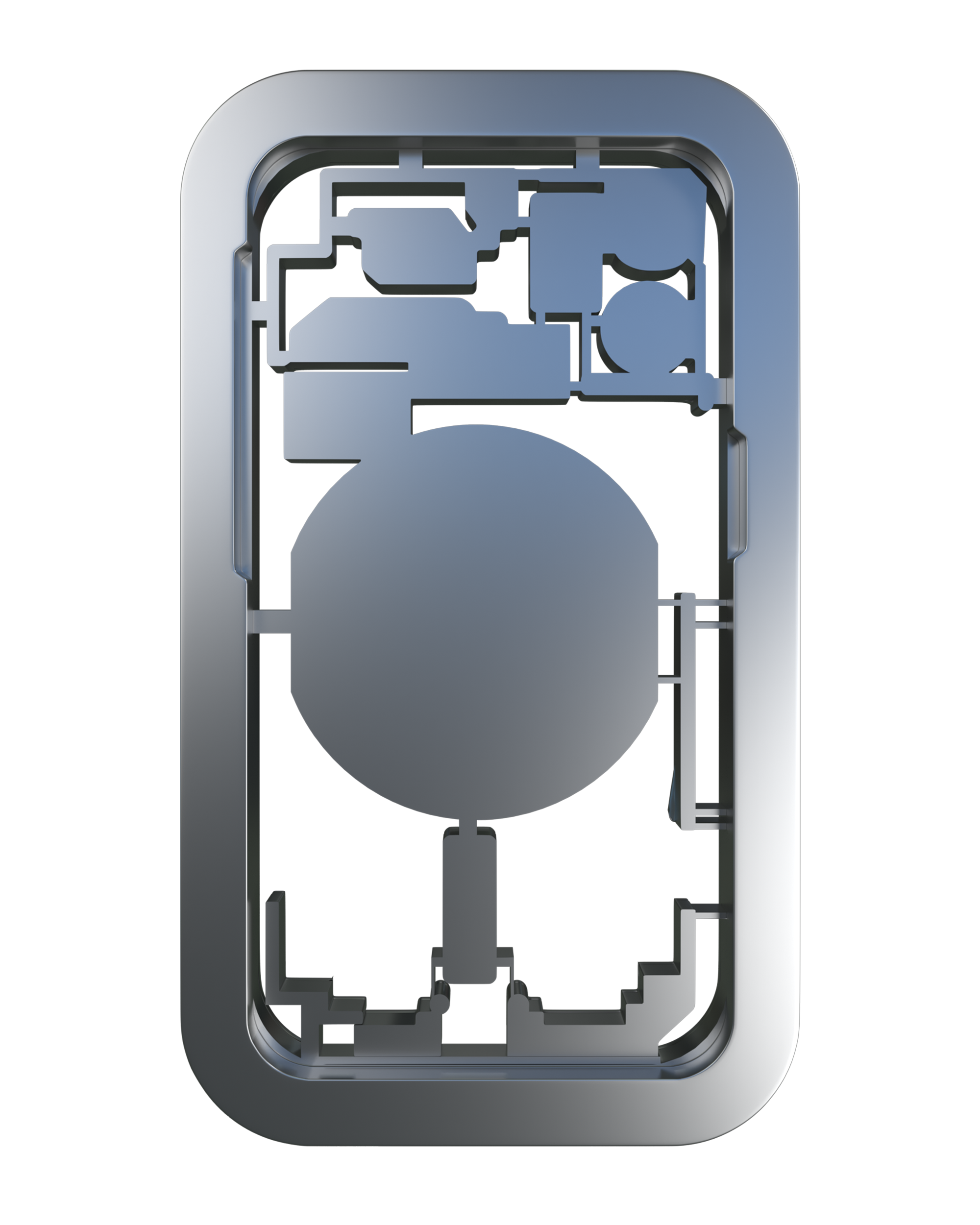 Laser Pod Schutzform für iPhone 13 Mini