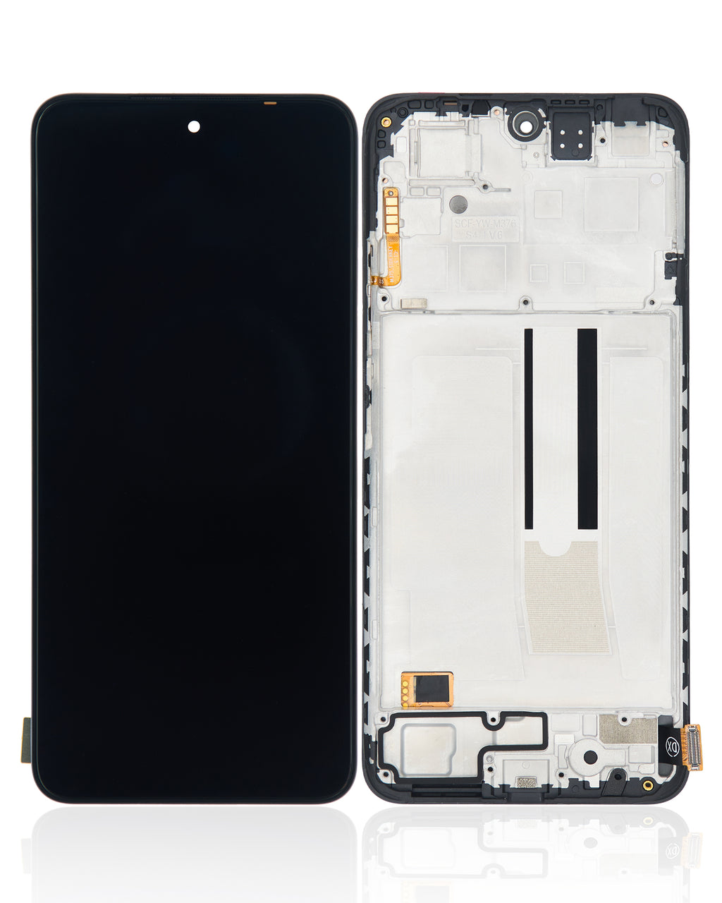 LCD-Display mit Rahmen für Xiaomi Redmi Note 11 (Aftermarket, alle Farben)