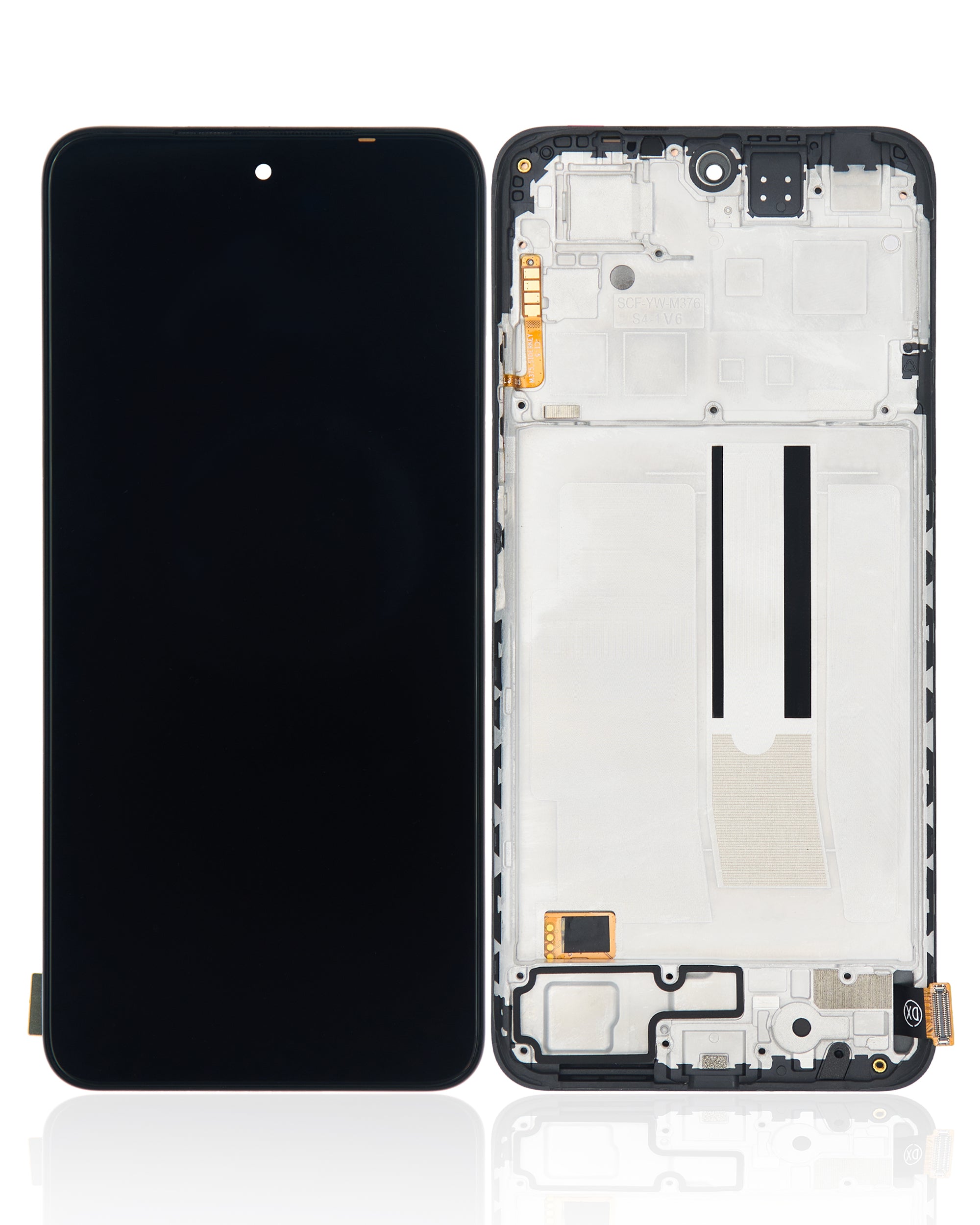 LCD-Display mit Rahmen für Xiaomi Redmi Note 11 (Aftermarket, alle Farben)