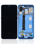 OLED-Display mit Rahmen für Xiaomi Mi 9 (Refurbished) (Ocean Blue)
