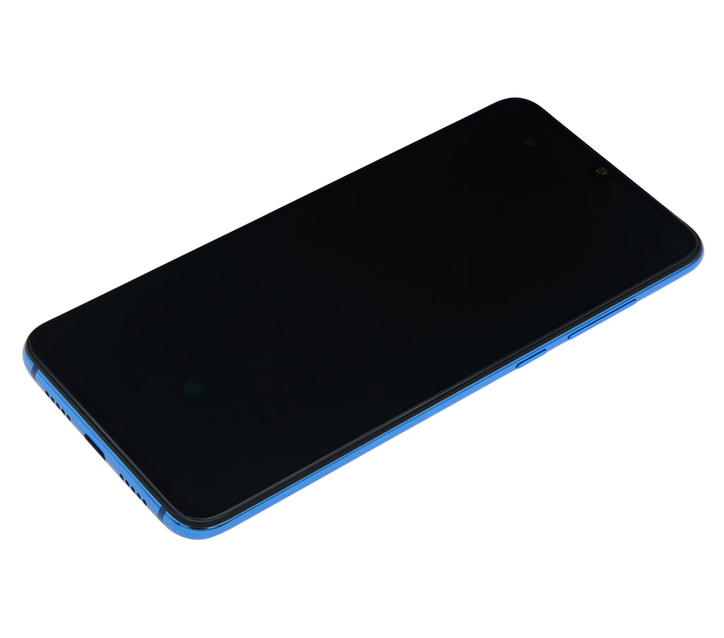 OLED-Display mit Rahmen für Xiaomi Mi 9 (Refurbished) (Ocean Blue)