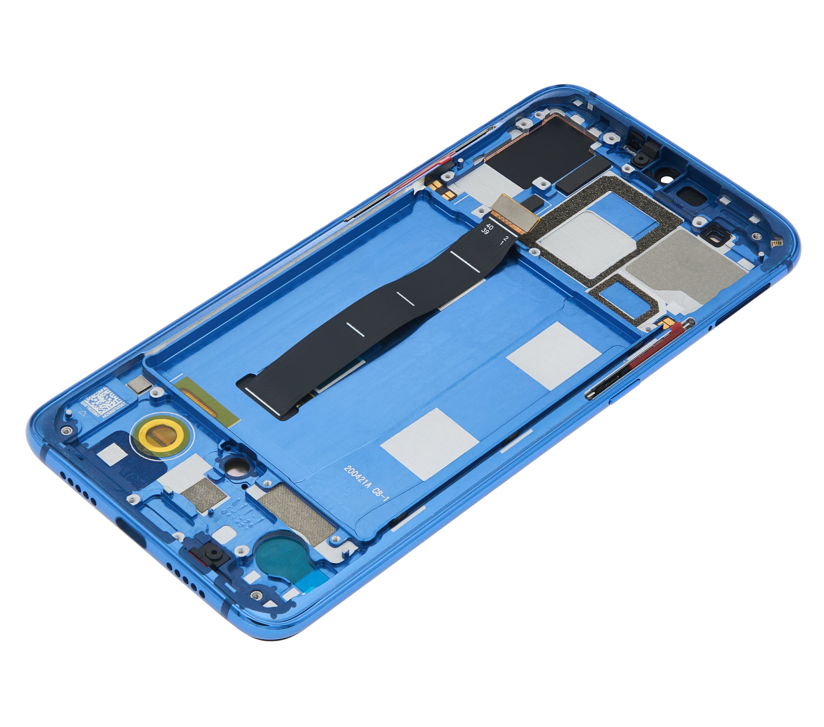 OLED-Display mit Rahmen für Xiaomi Mi 9 (Refurbished) (Ocean Blue)