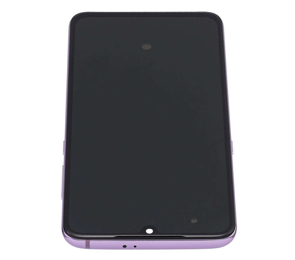 OLED-Display mit Rahmen für Xiaomi Mi 9 (Refurbished) (Lavender Violet)