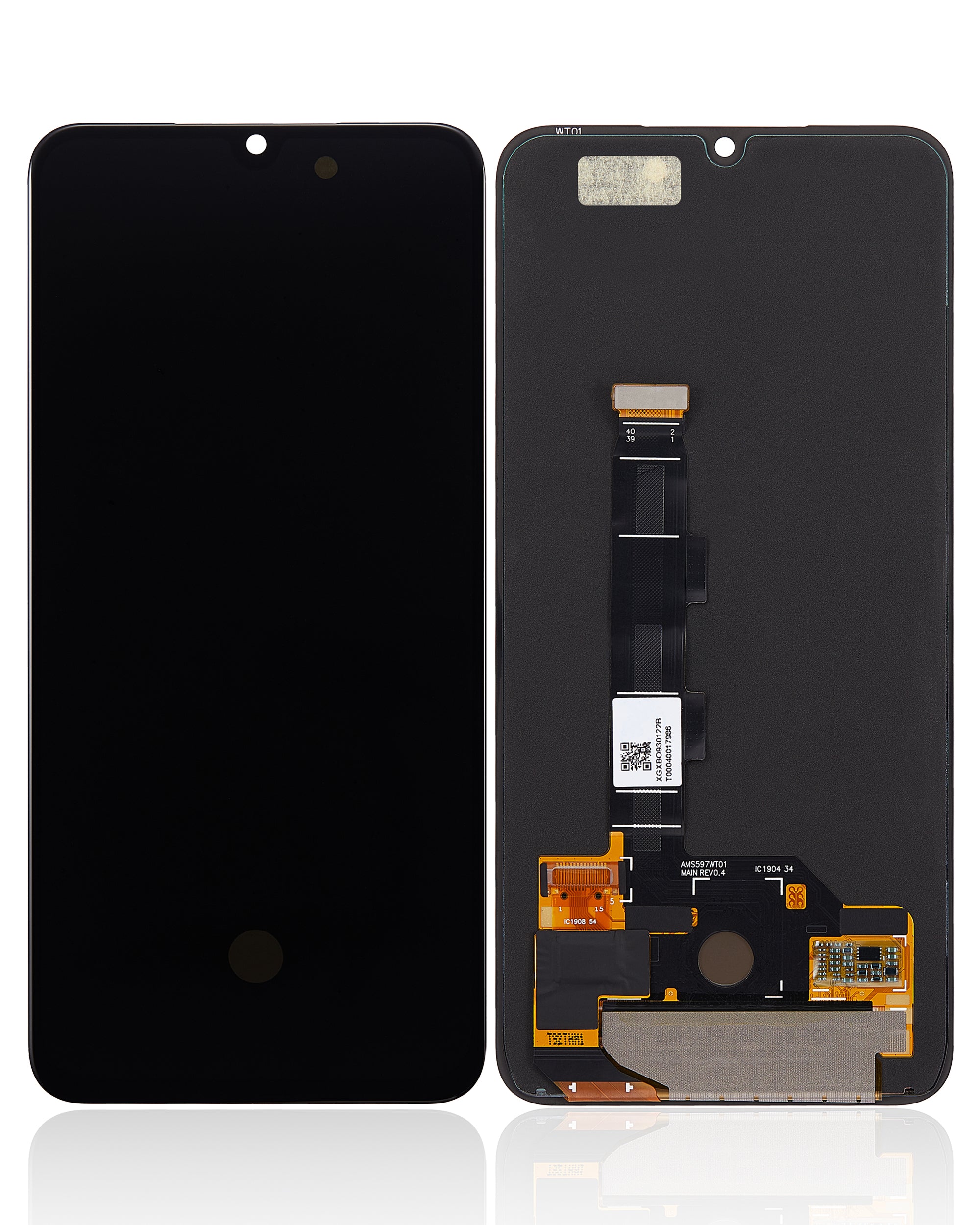 Frameless OLED Display for Xiaomi Mi 9 SE (Refurbished) (All Colors)