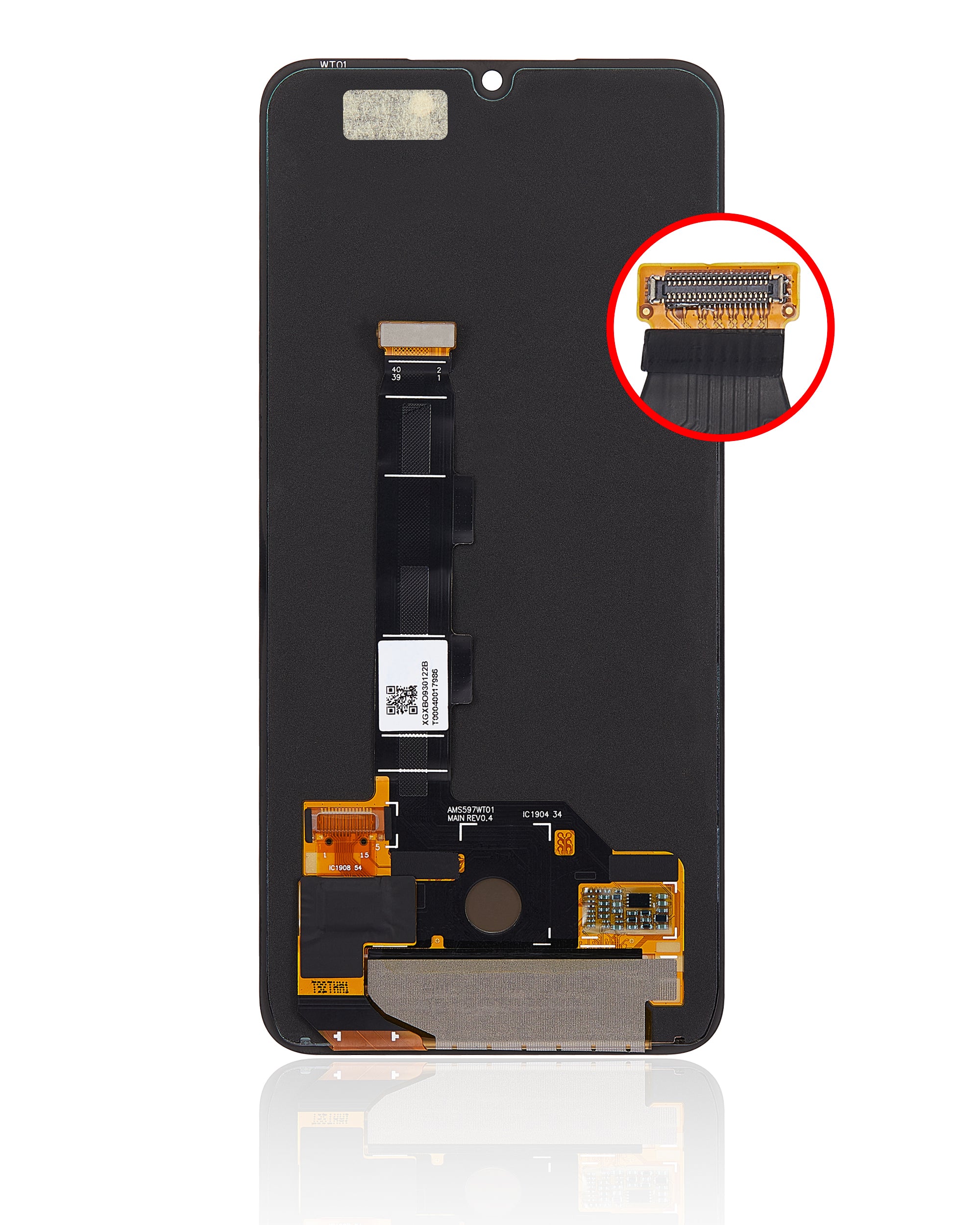 Frameless OLED Display for Xiaomi Mi 9 SE (Refurbished) (All Colors)