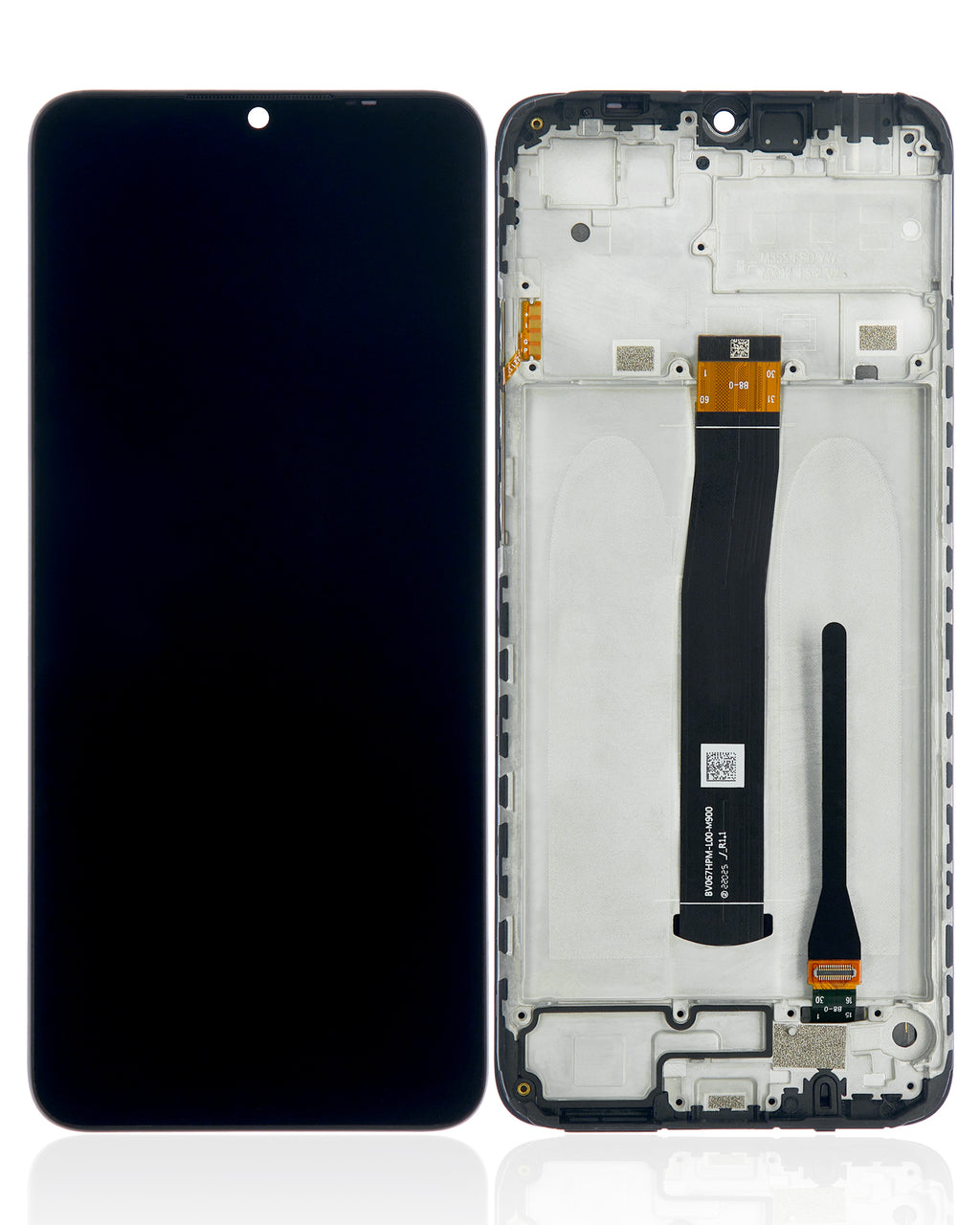 LCD-Display mit Rahmen für Xiaomi Redmi 10C (Refurbished) (Alle Farben)