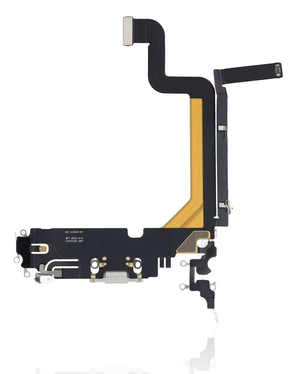 Ladebuchse-Flexkabel für iPhone 14 Pro Max (Premium) (Silber)