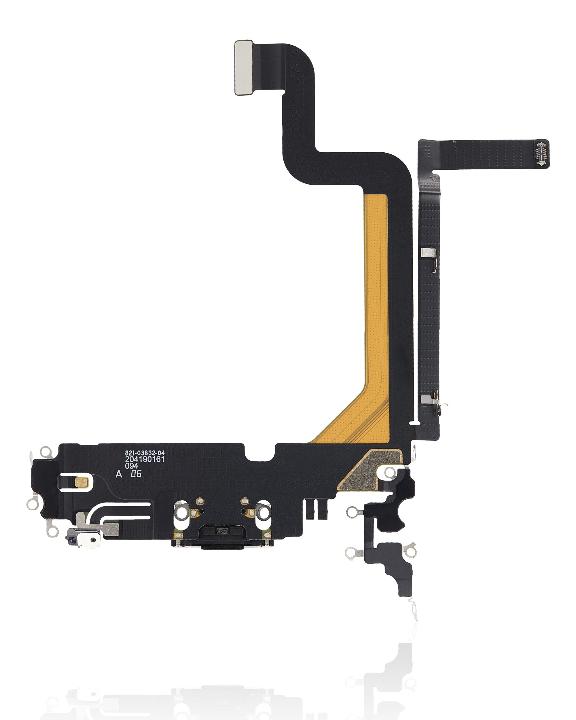 Flexible Charging Port Cable for iPhone 14 Pro Max (Premium) (Space Black)