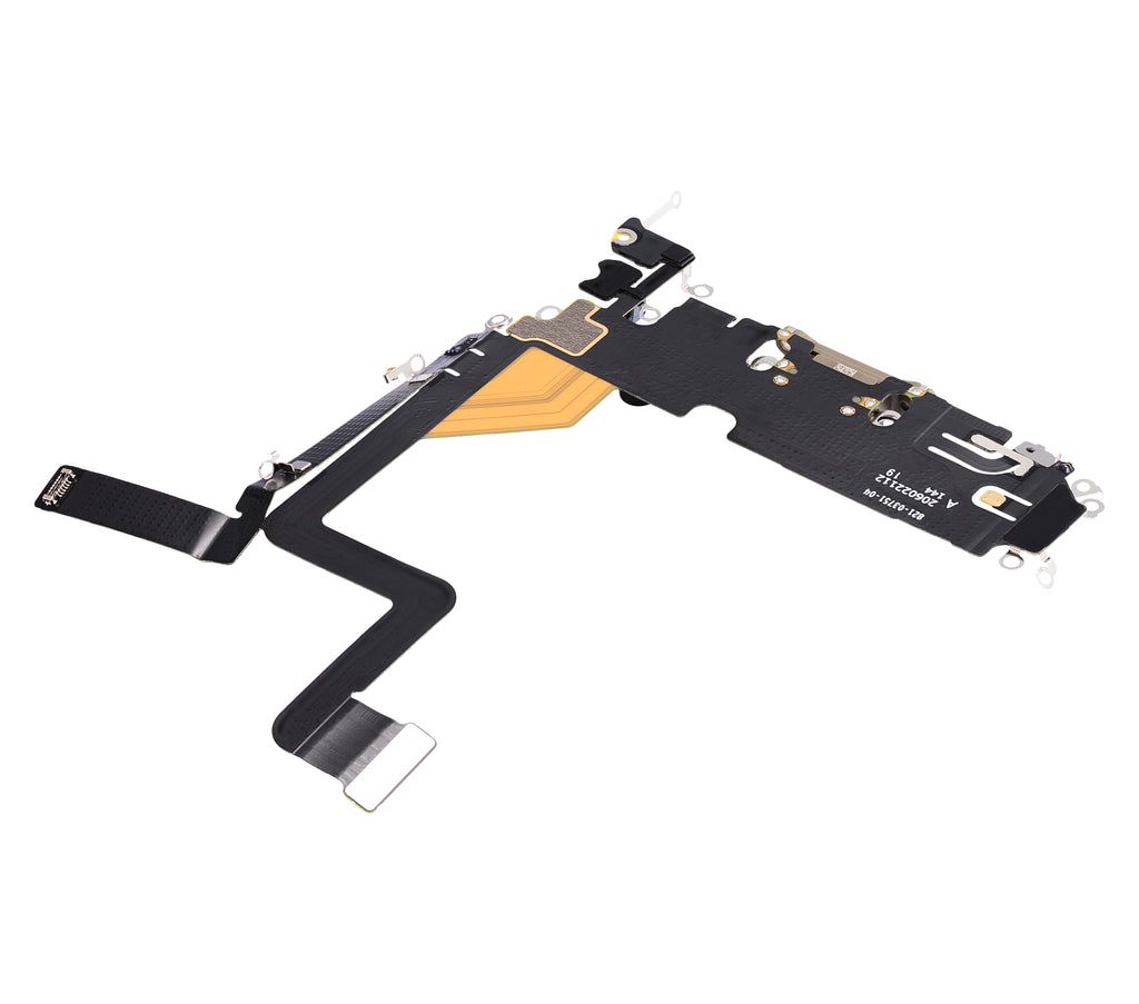 Charging Port Flex Cable for iPhone 14 Pro (Premium) (Gold)