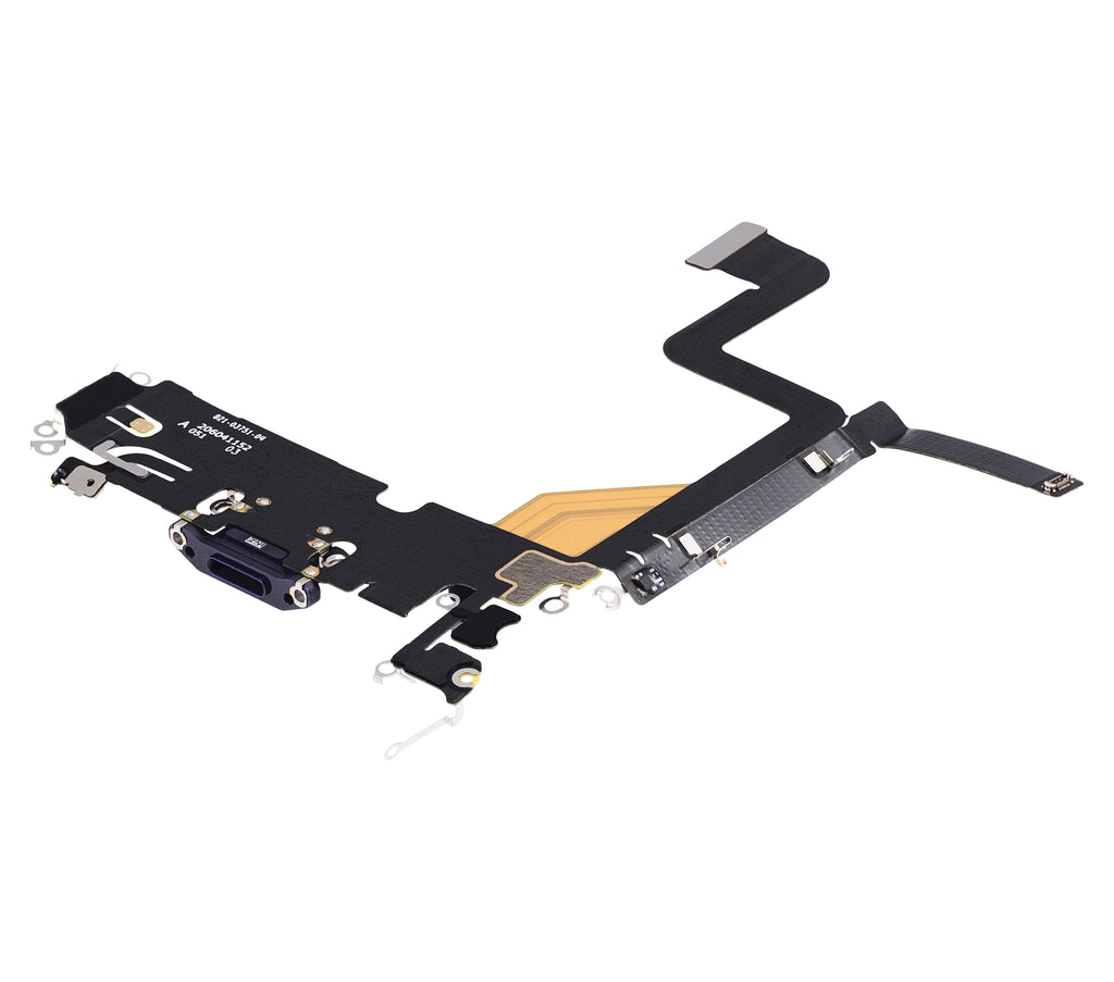 Charging Port Flex Cable for iPhone 14 Pro (Premium) (Deep Purple)