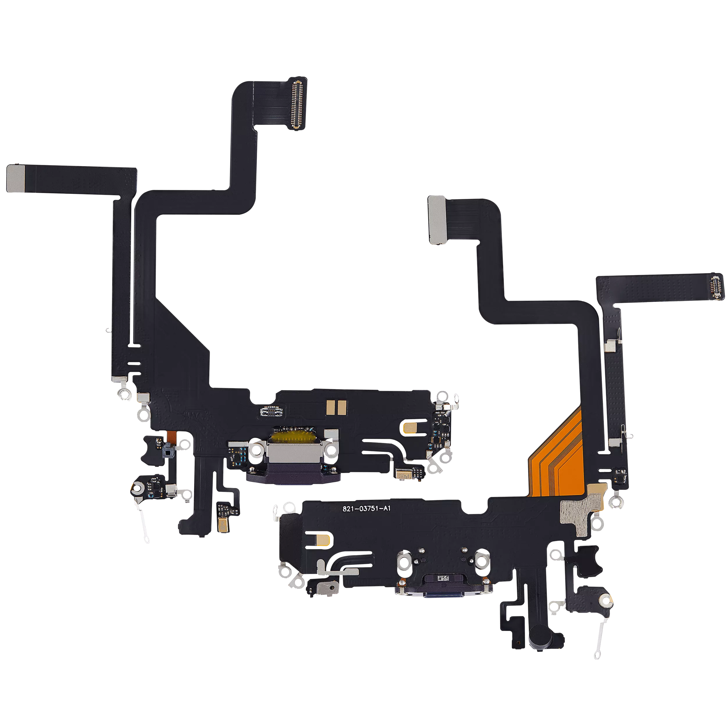 Charging Port Flex Cable for iPhone 14 Pro (Aftermarket Plus) (Deep Purple)