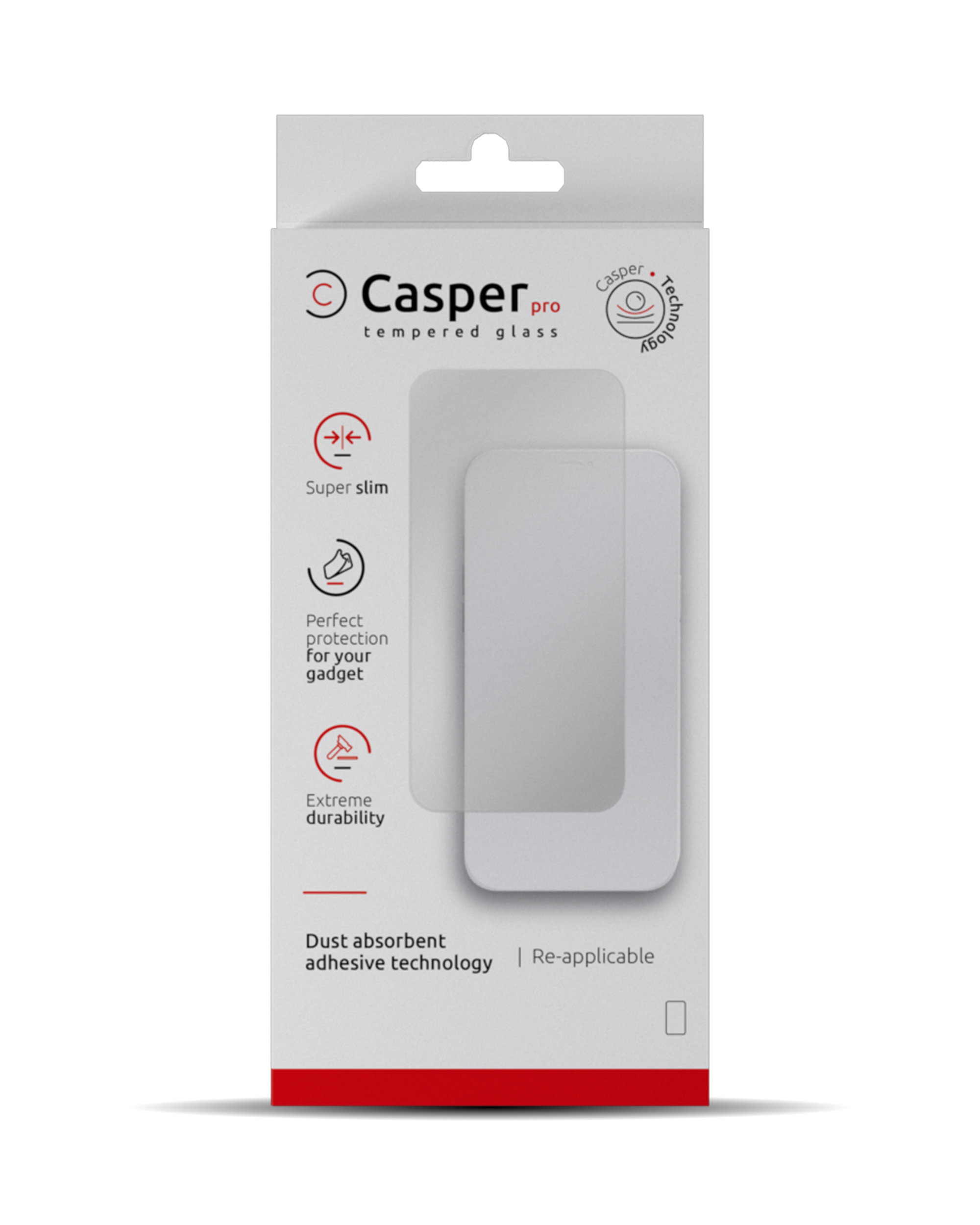 Casper Pro Tempered Glass for iPhone 14 Pro Max (Retail Pack) (Matte)