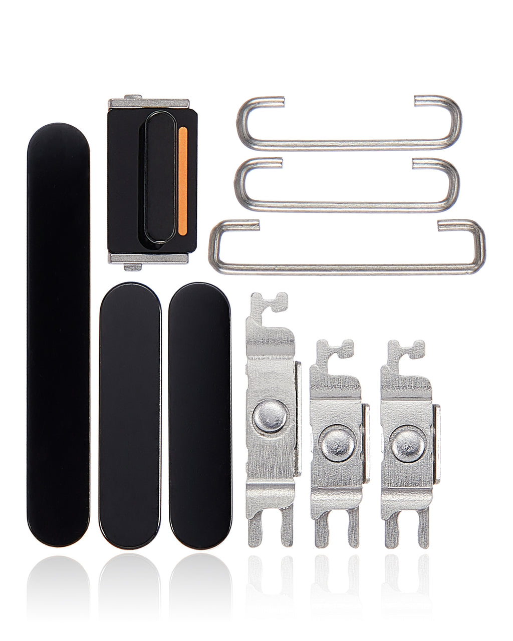 Fixed Buttons (On/Off, Volume, Mute Switch) for iPhone 14 Pro / 14 Pro Max (Space Black)