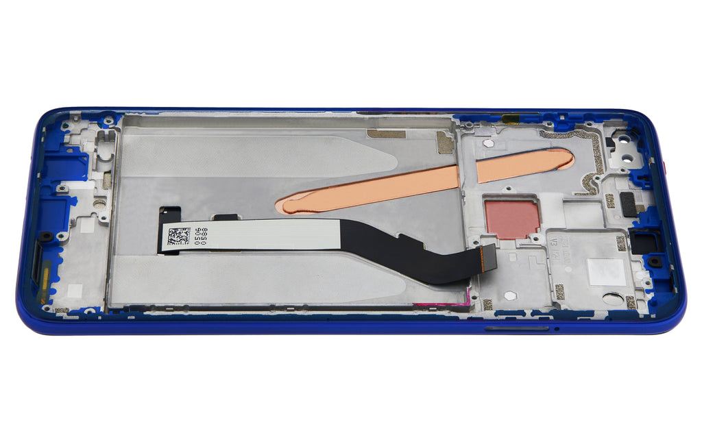 LCD Display with Frame for Xiaomi Redmi K30 5G (Refurbished) (Blue)