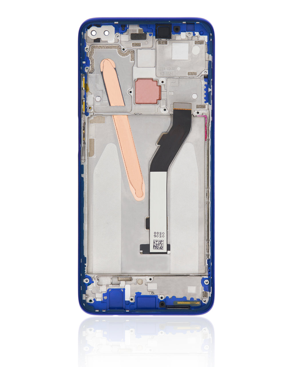 LCD Display with Frame for Xiaomi Redmi K30 5G (Refurbished) (Blue)