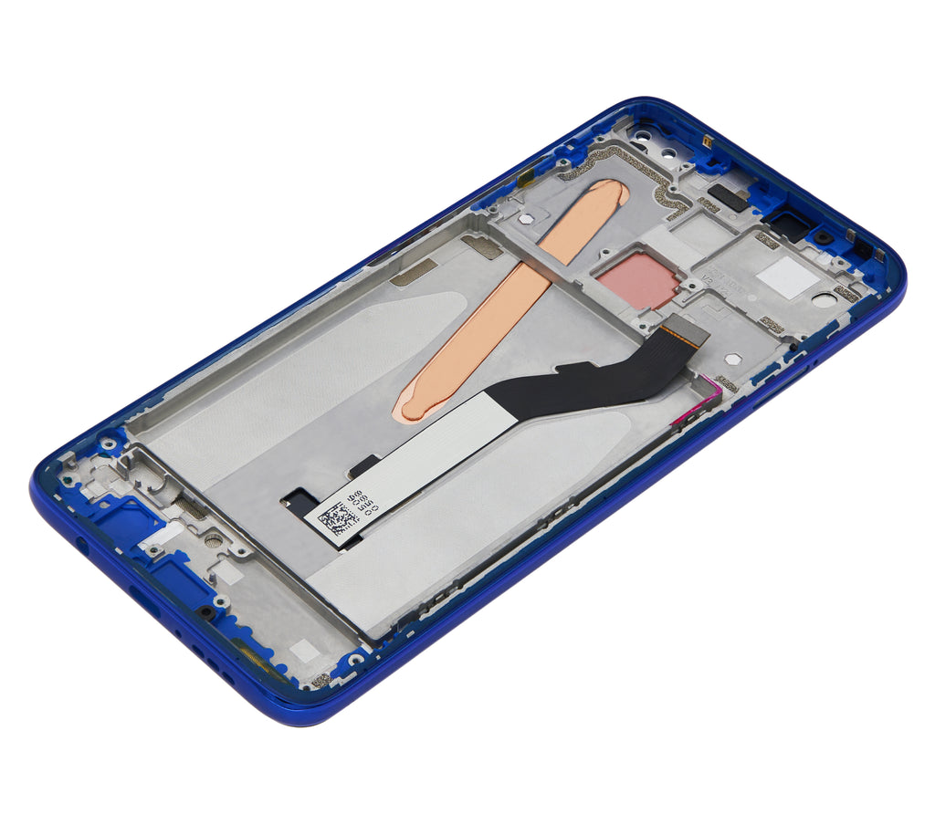 LCD Display with Frame for Xiaomi Redmi K30 5G (Refurbished) (Blue)