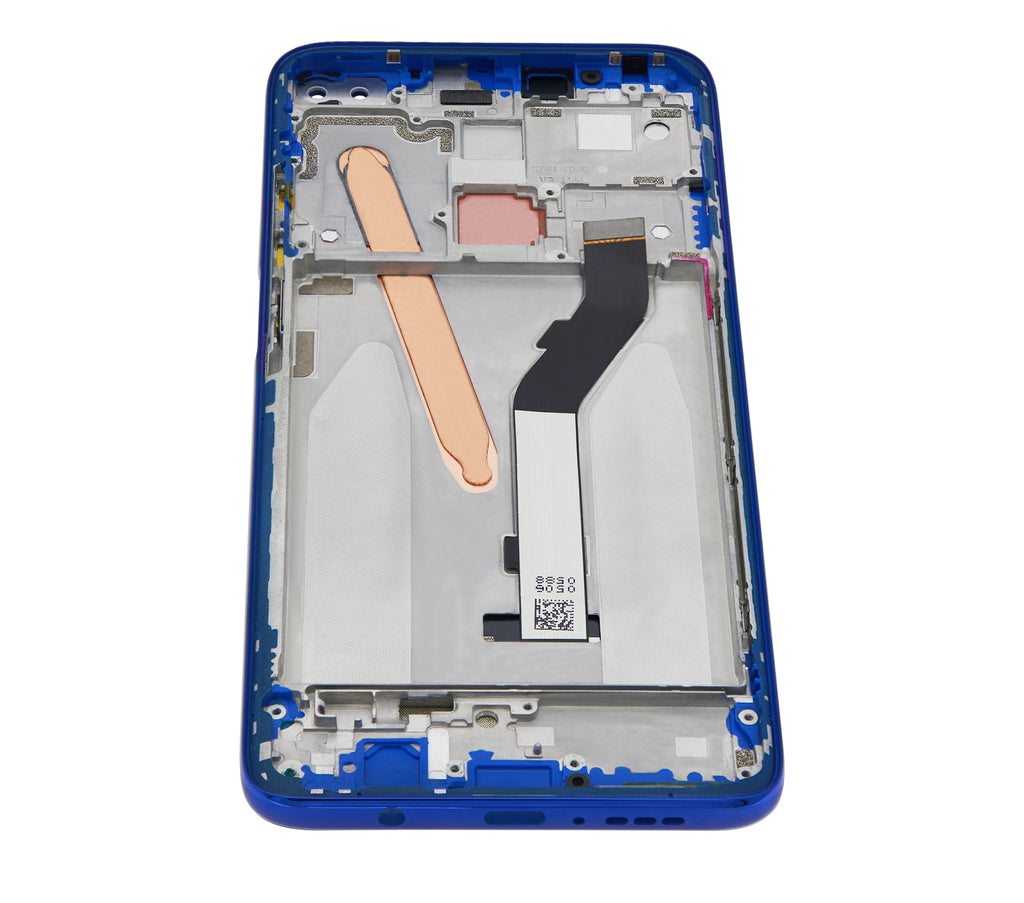 LCD Display with Frame for Xiaomi Redmi K30 5G (Refurbished) (Blue)