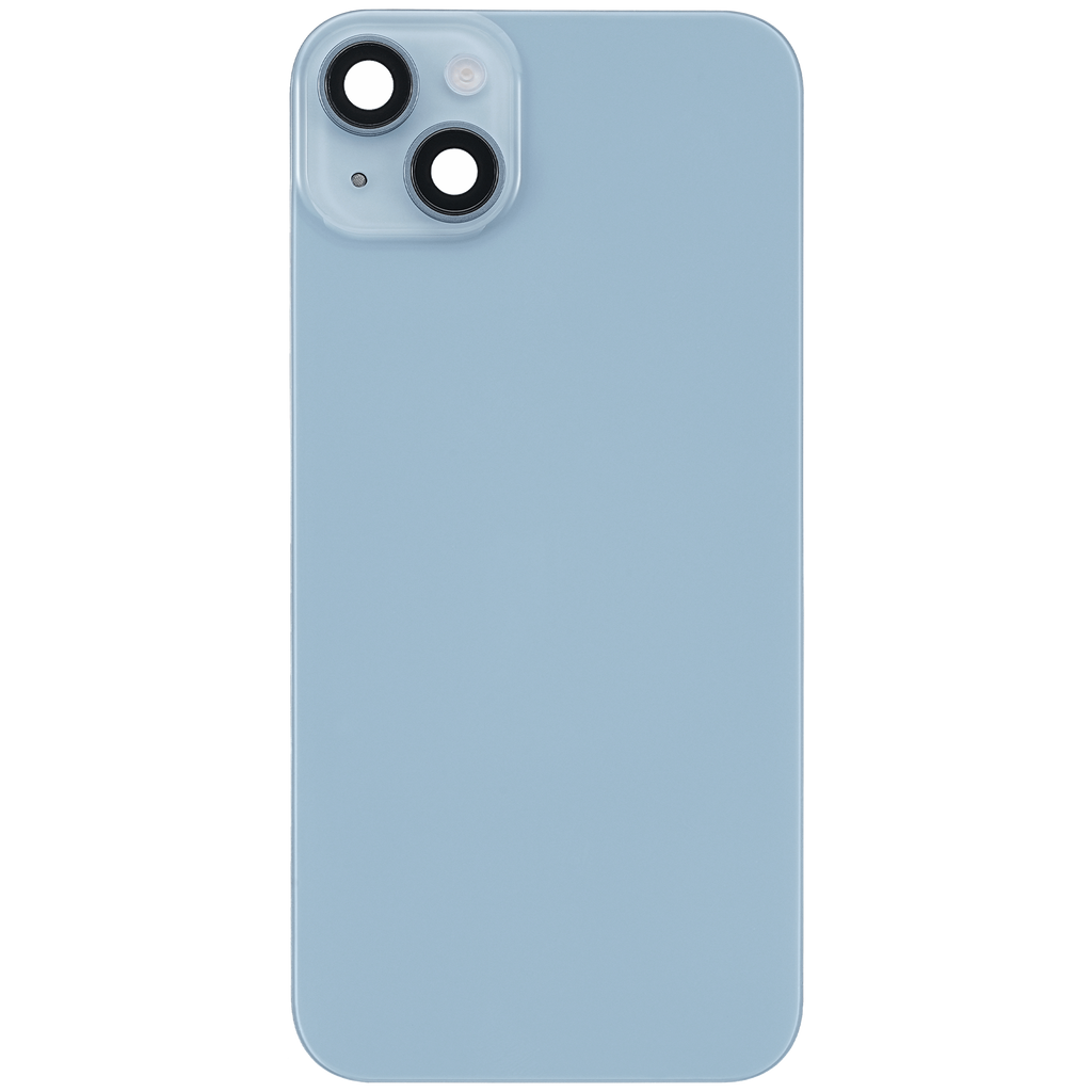 Backcover mit Stahlplatte mit Wireless NFC & MagSafe Magnet Pre-Installed für iPhone 14 Plus (gebrauchter OEM-Ausbau, Qualität A (Blau)