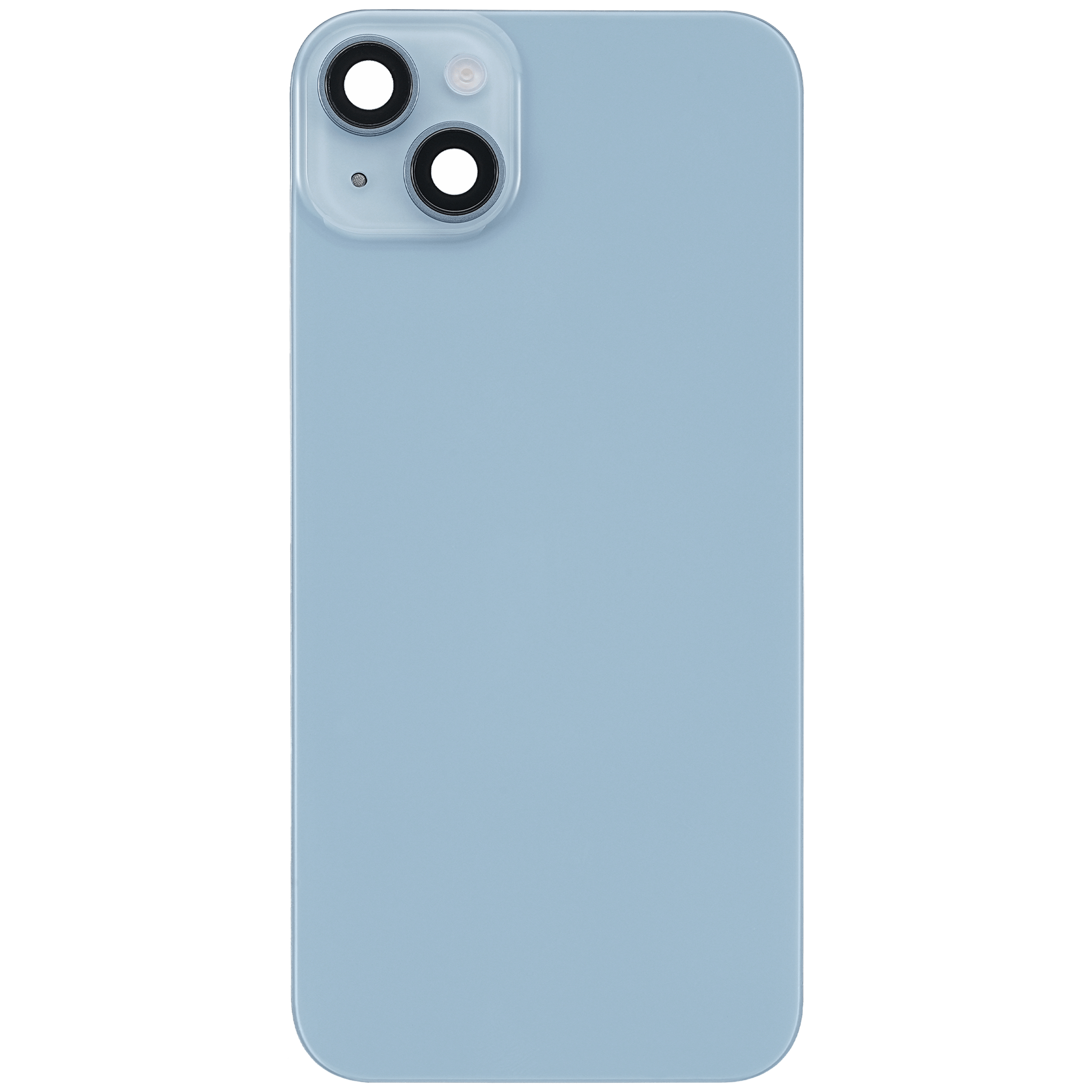 Backcover mit Stahlplatte mit Wireless NFC & MagSafe Magnet Pre-Installed für iPhone 14 Plus (gebrauchter OEM-Ausbau, Qualität A (Blau)
