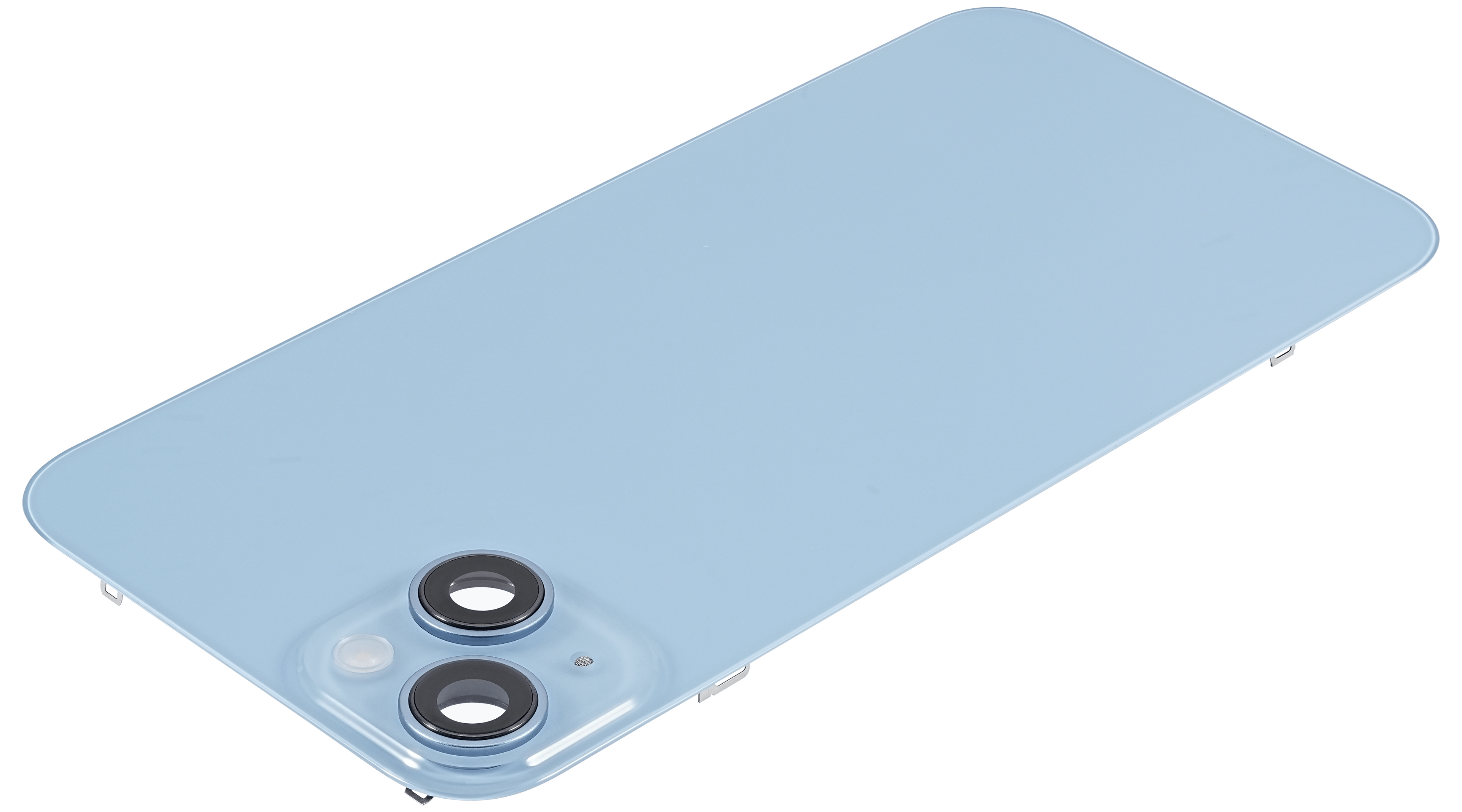 Backcover mit Stahlplatte mit Wireless NFC & MagSafe Magnet Pre-Installed für iPhone 14 Plus (gebrauchter OEM-Ausbau, Qualität A (Blau)