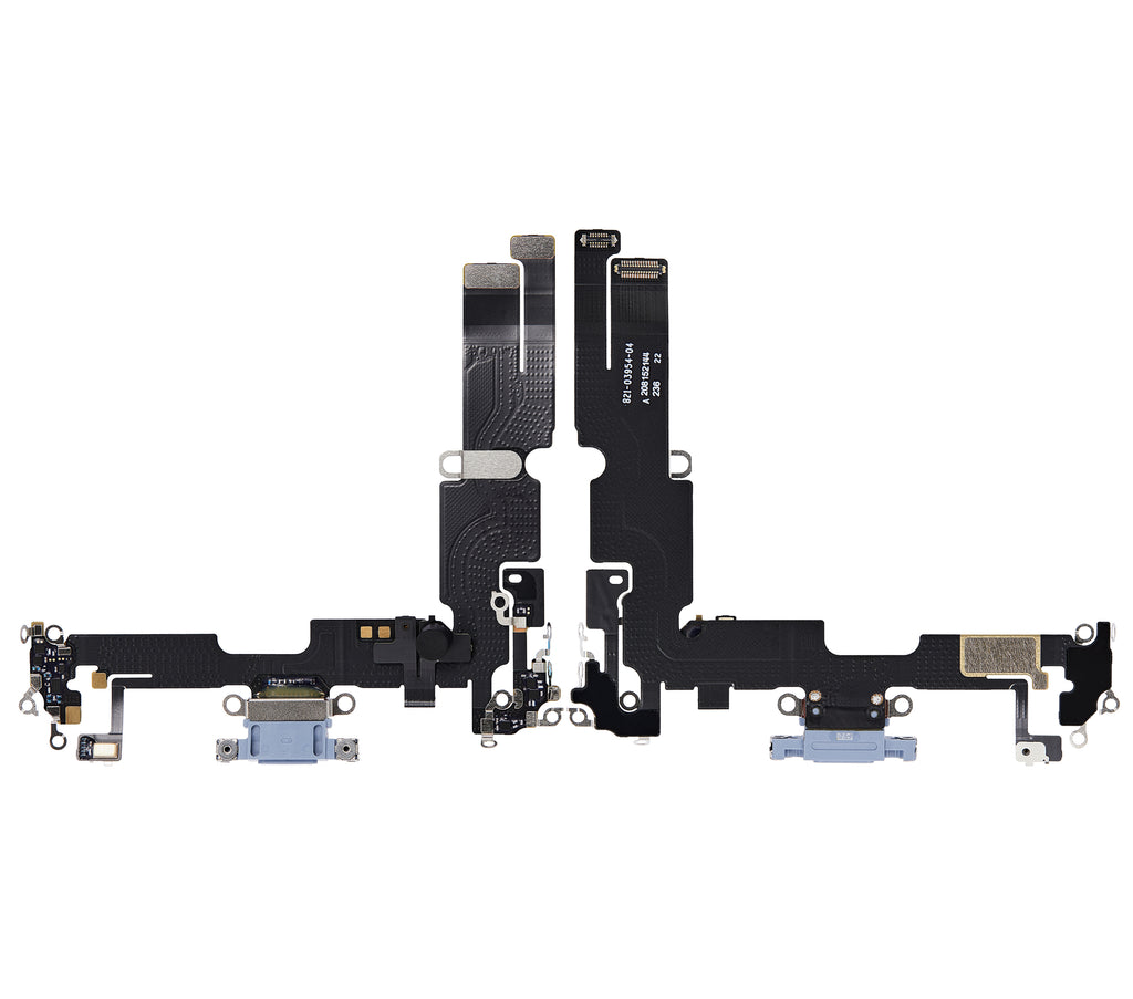 Charging Port Flex Cable for iPhone 14 Plus (Premium) (Blue)