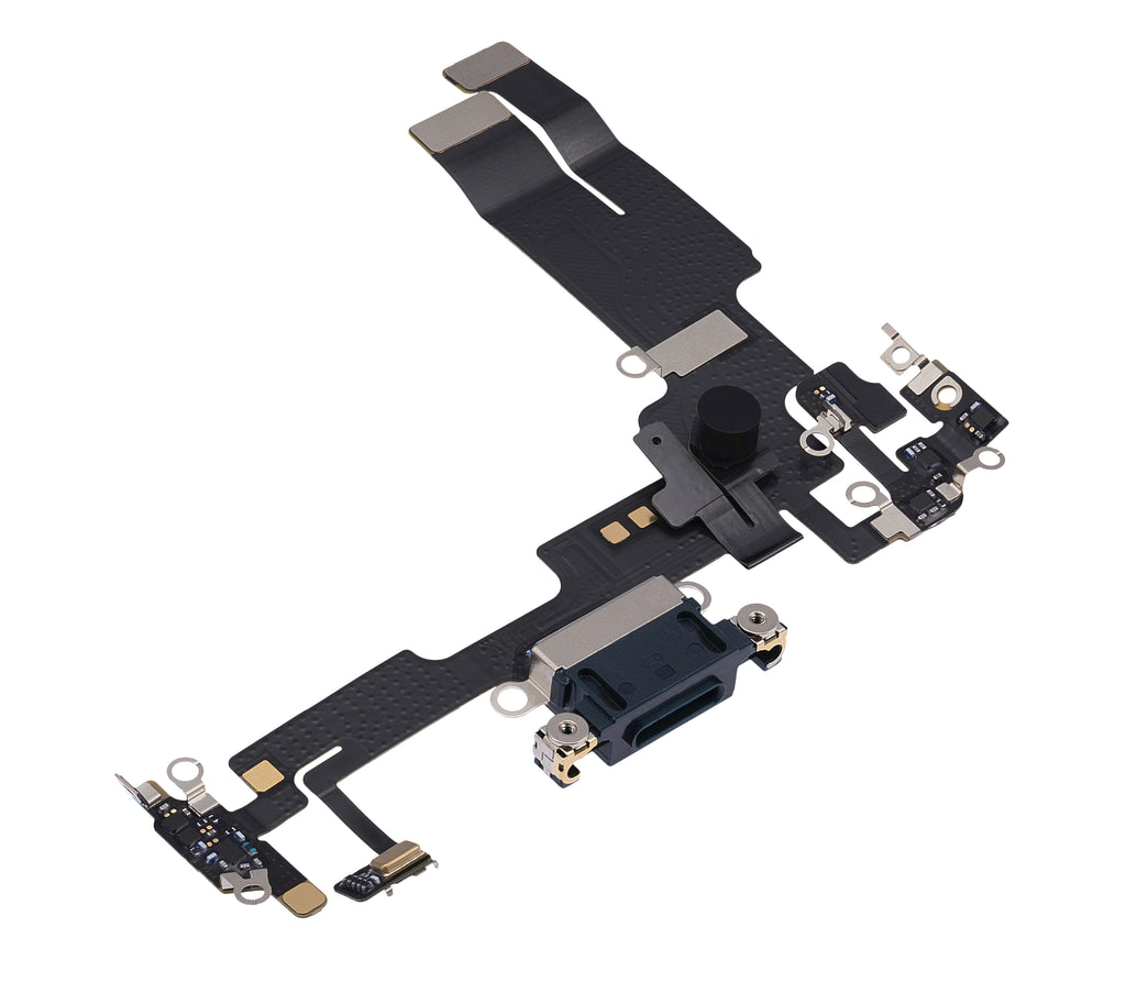Charging Port Flex Cable for iPhone 14 (Premium) (Midnight)